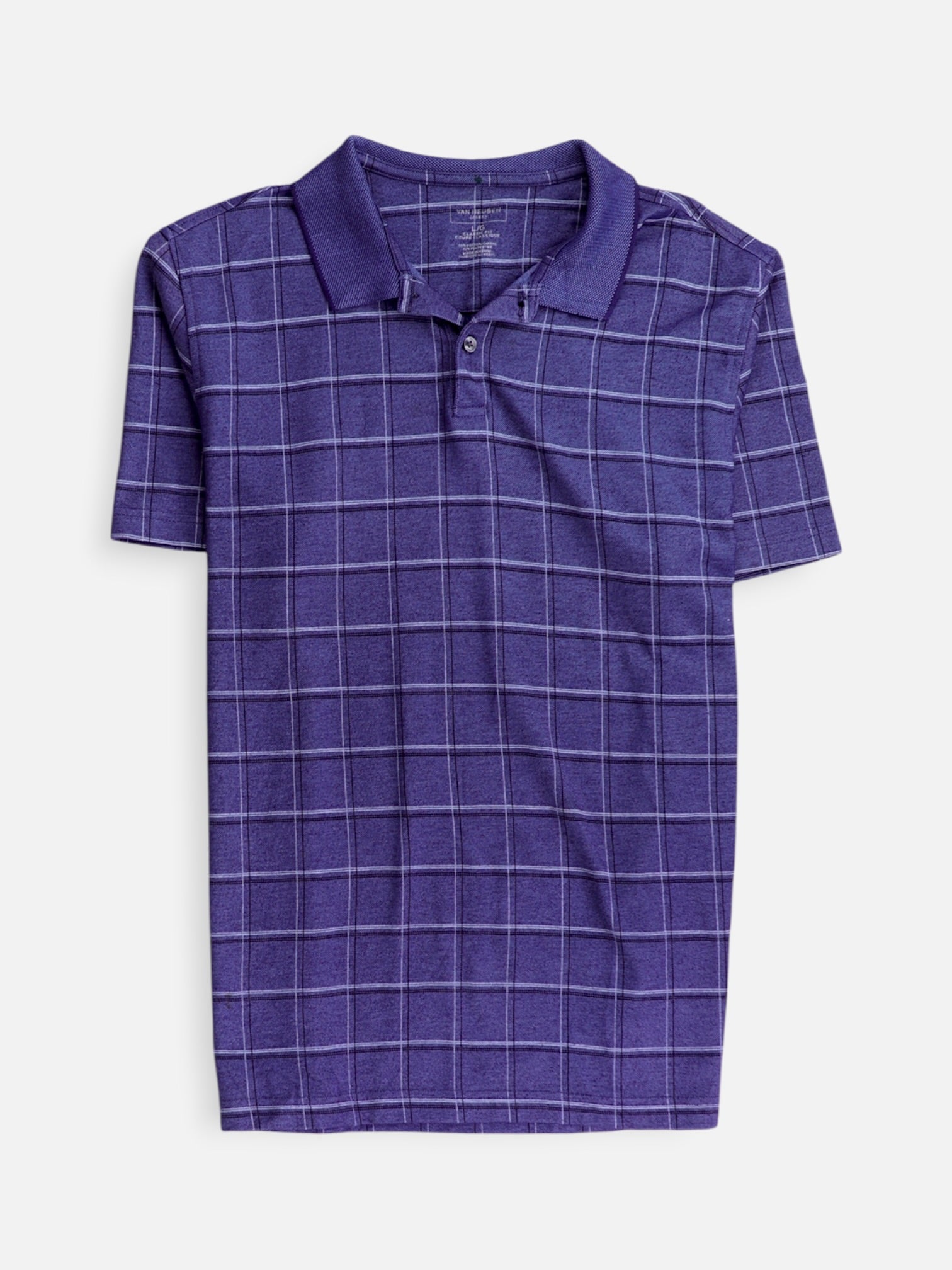 Van Heusen Camisa Casual - Hombre - Large