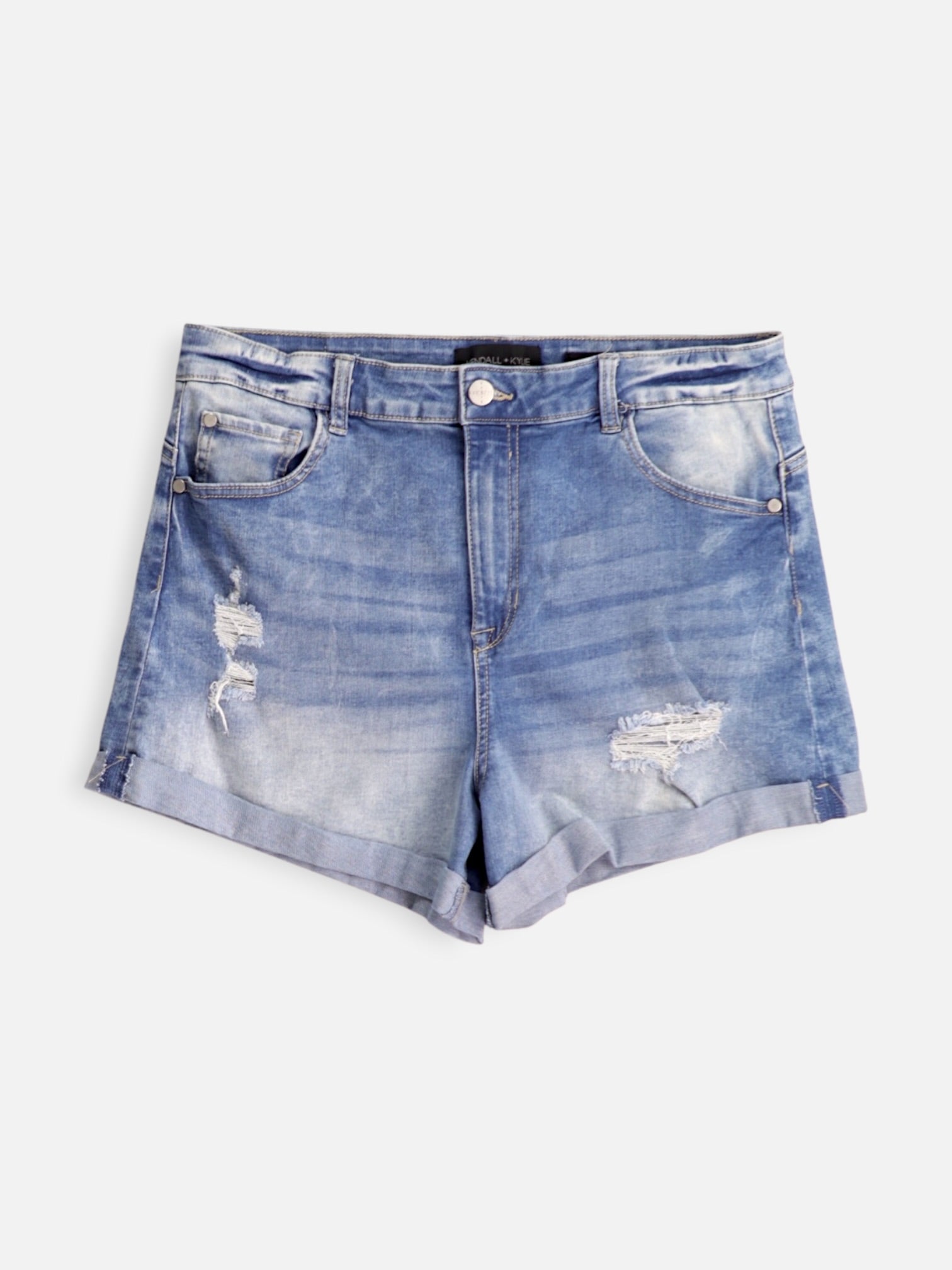 Kendall + Kylie Shorts Denim - Mujer - 13