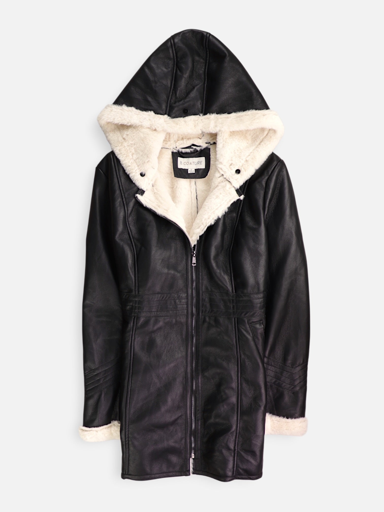 Chaqueta Casual Cuero - Mujer - Large