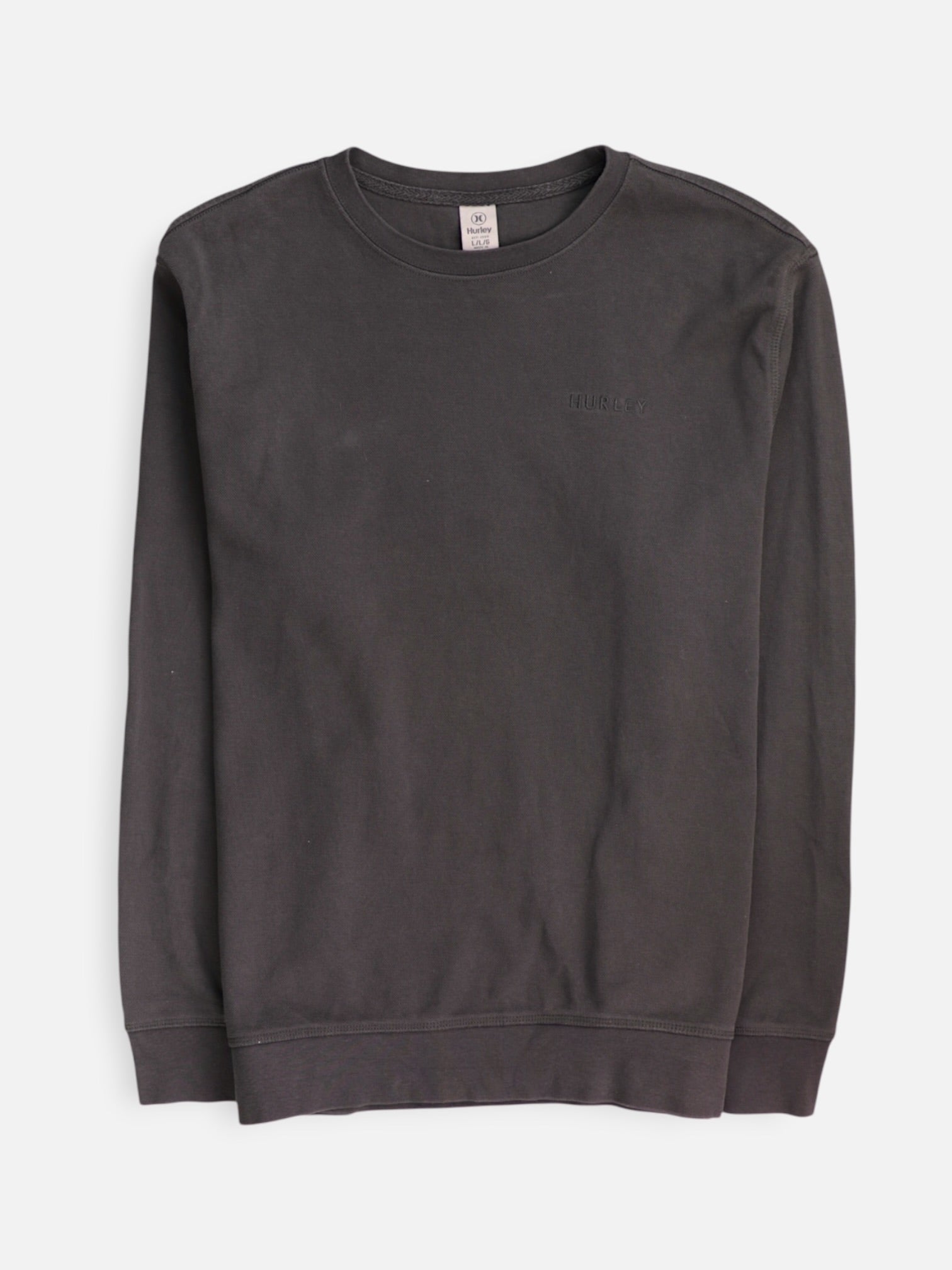 Hurley Sudadera Sweatshirt Basic - Hombre - Large