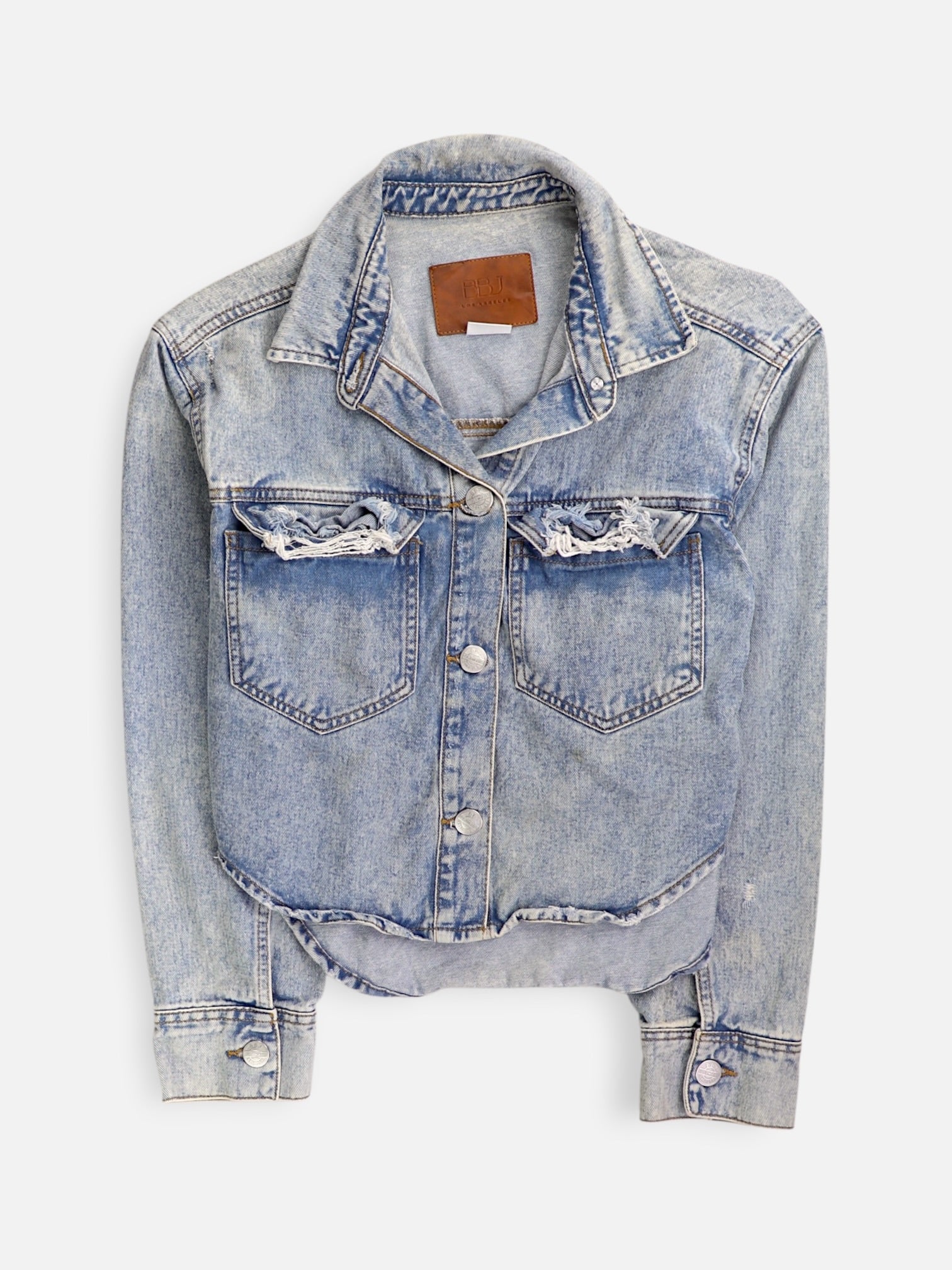 Chaqueta Denim  Crop Top - Mujer - Small