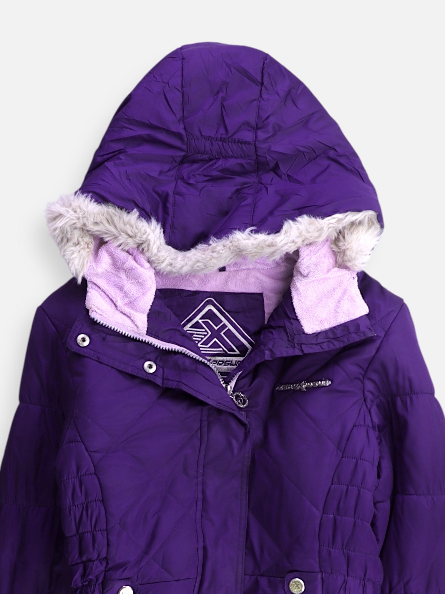 ZERO X POSUR Chaqueta Impermeable Puffer - Niña - 14 - 6-7Y (Años)