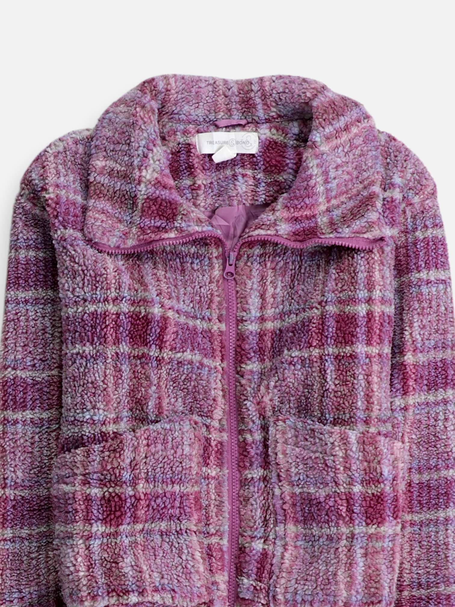 Chaqueta Casual Teddy - Niña - Large - 10-12Y (Años)