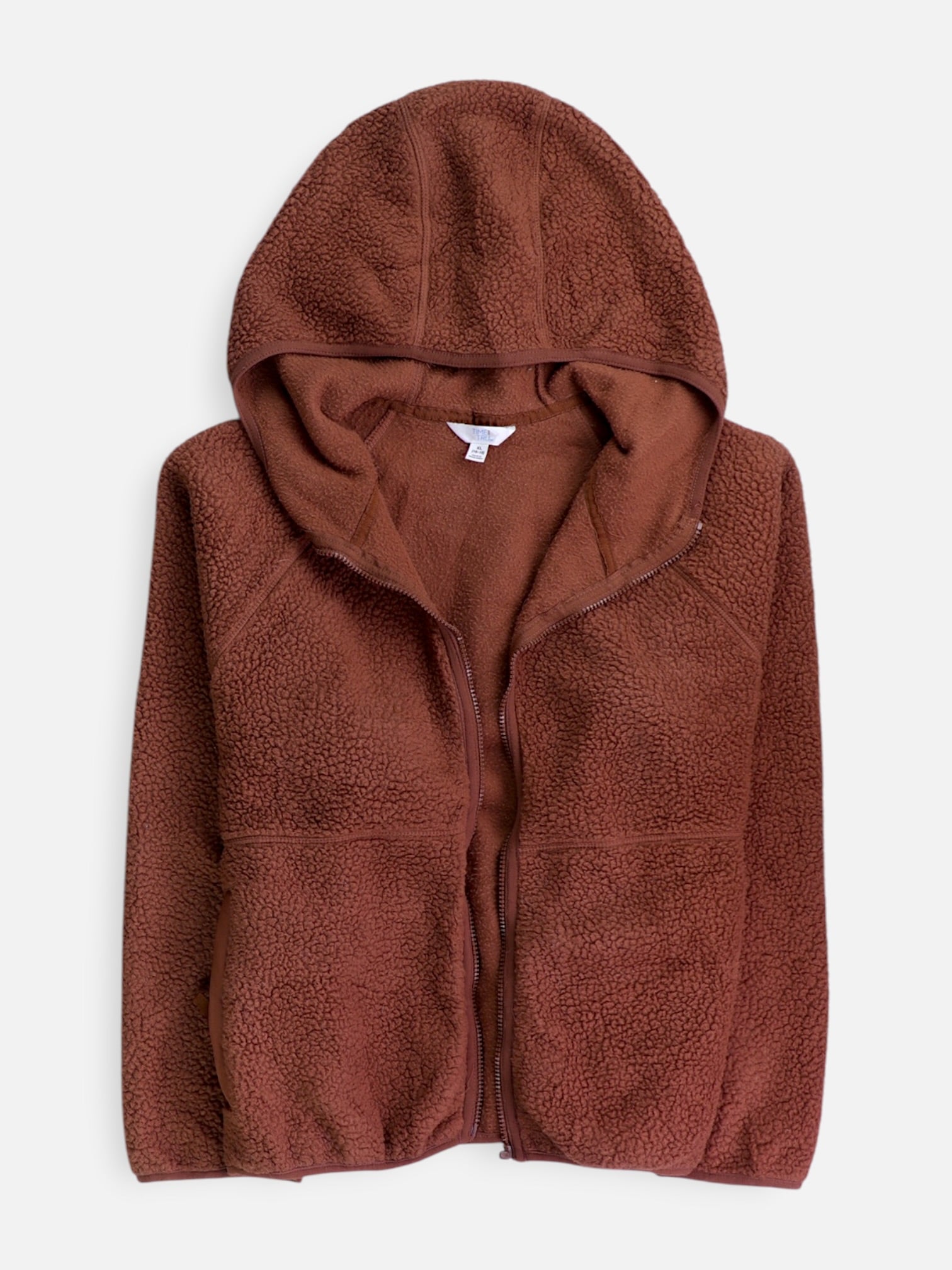 TIME THRU Sudadera Hoodie Teddy - Niña - XL - 16-18Y (Años)