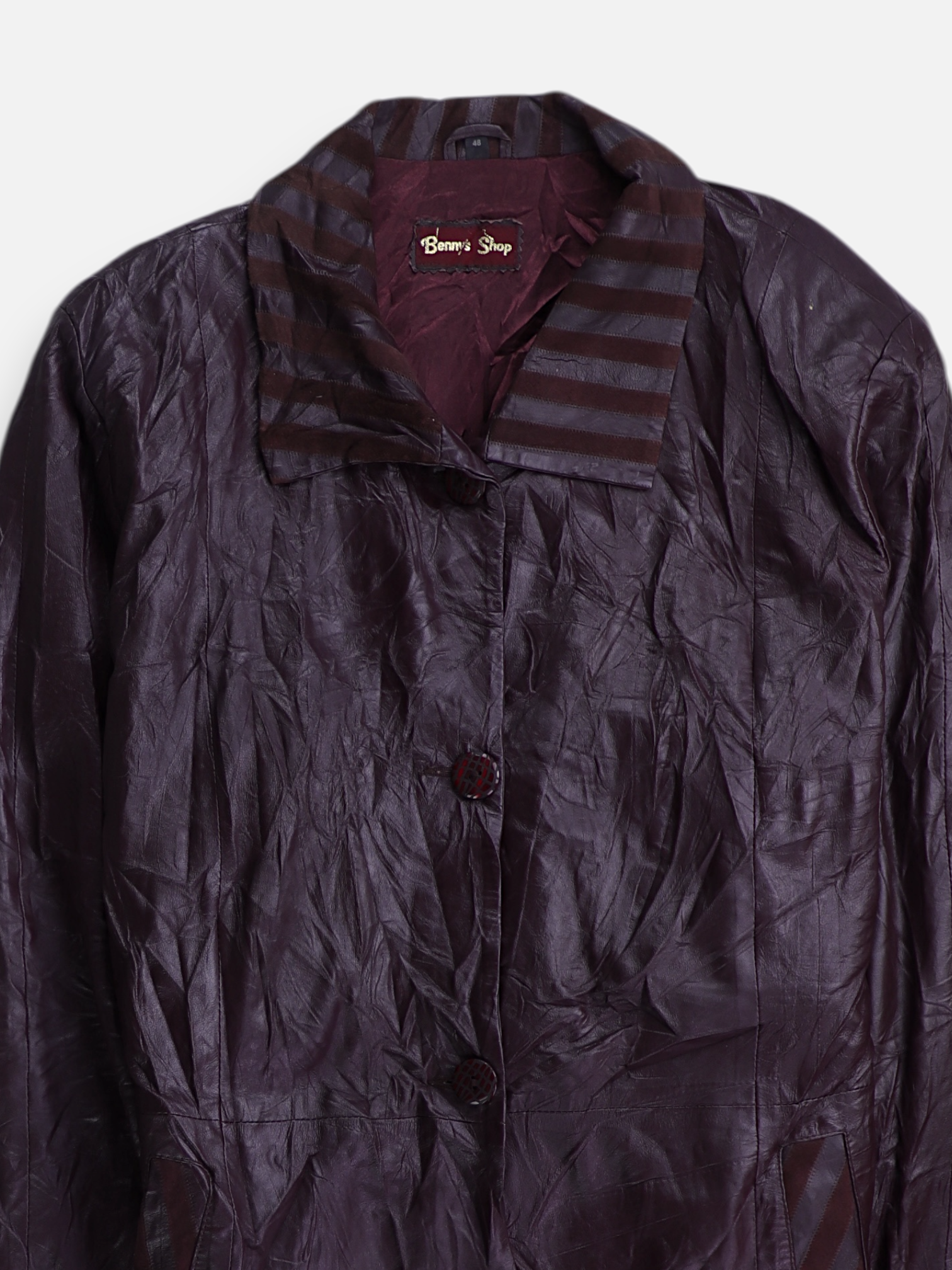 Chaqueta Casual Cuero - Mujer - 48