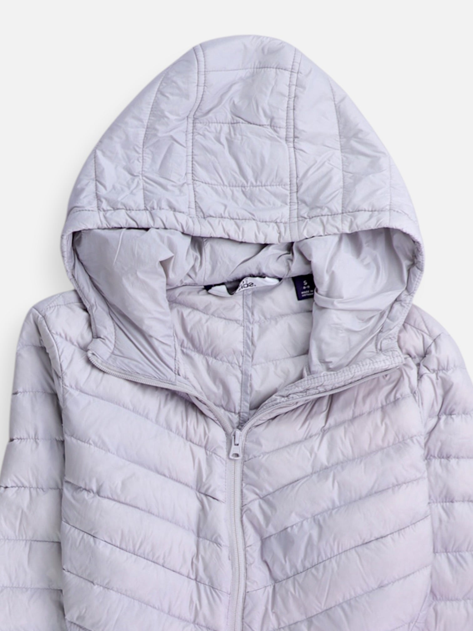LANDS END Chaqueta Puffer Impermeable - Mujer - Small