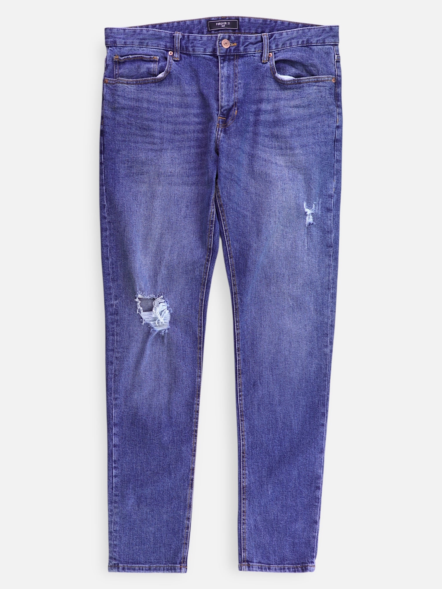 Forever 21 Jean Regular Fit Denim - Hombre - 36'