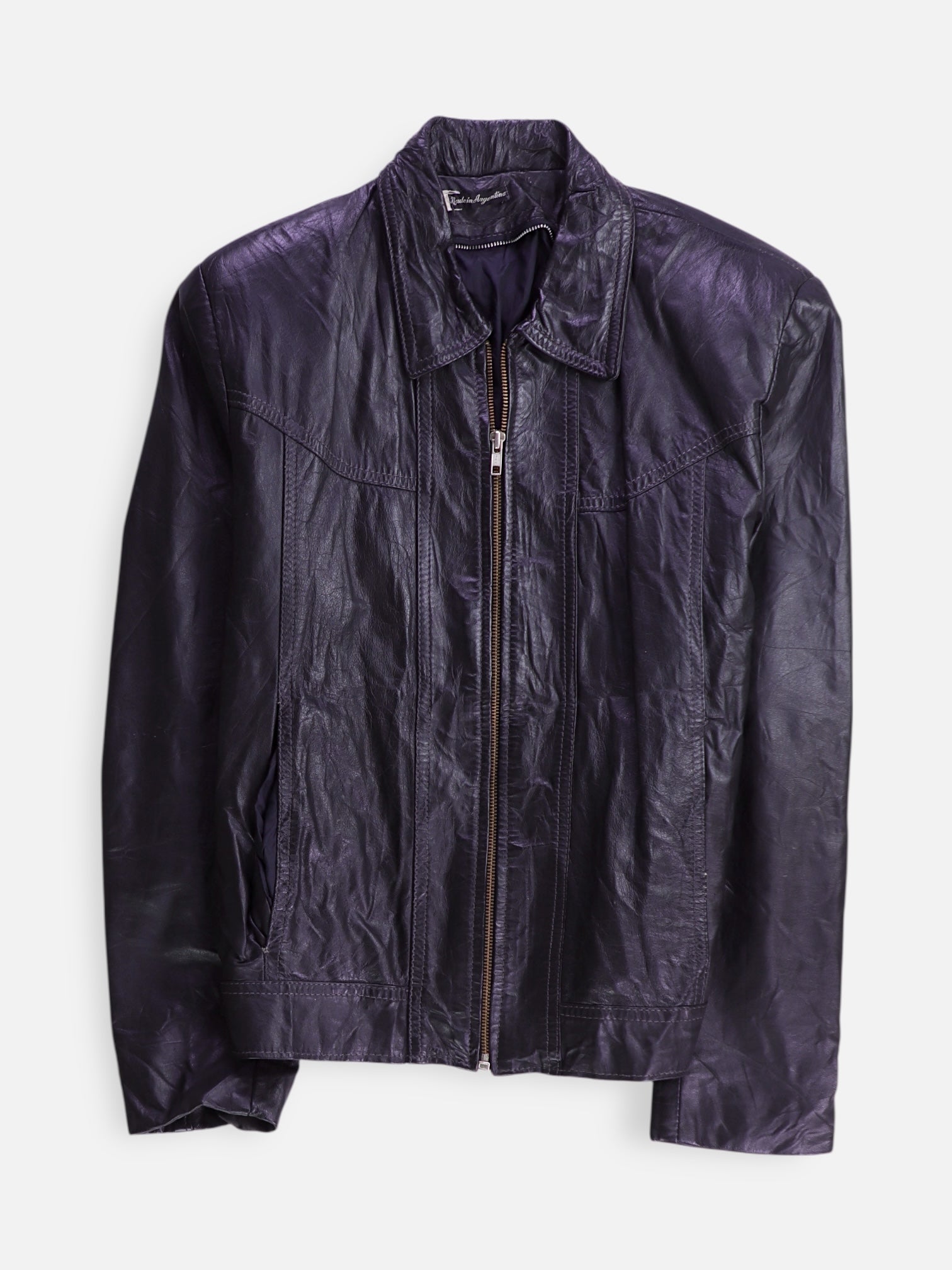 Chaqueta Casual Cuero - Hombre - 38