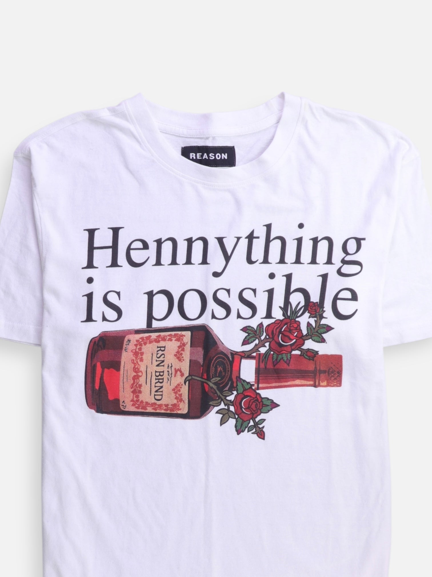REASON Camiseta Grafica - Hombre - Medium