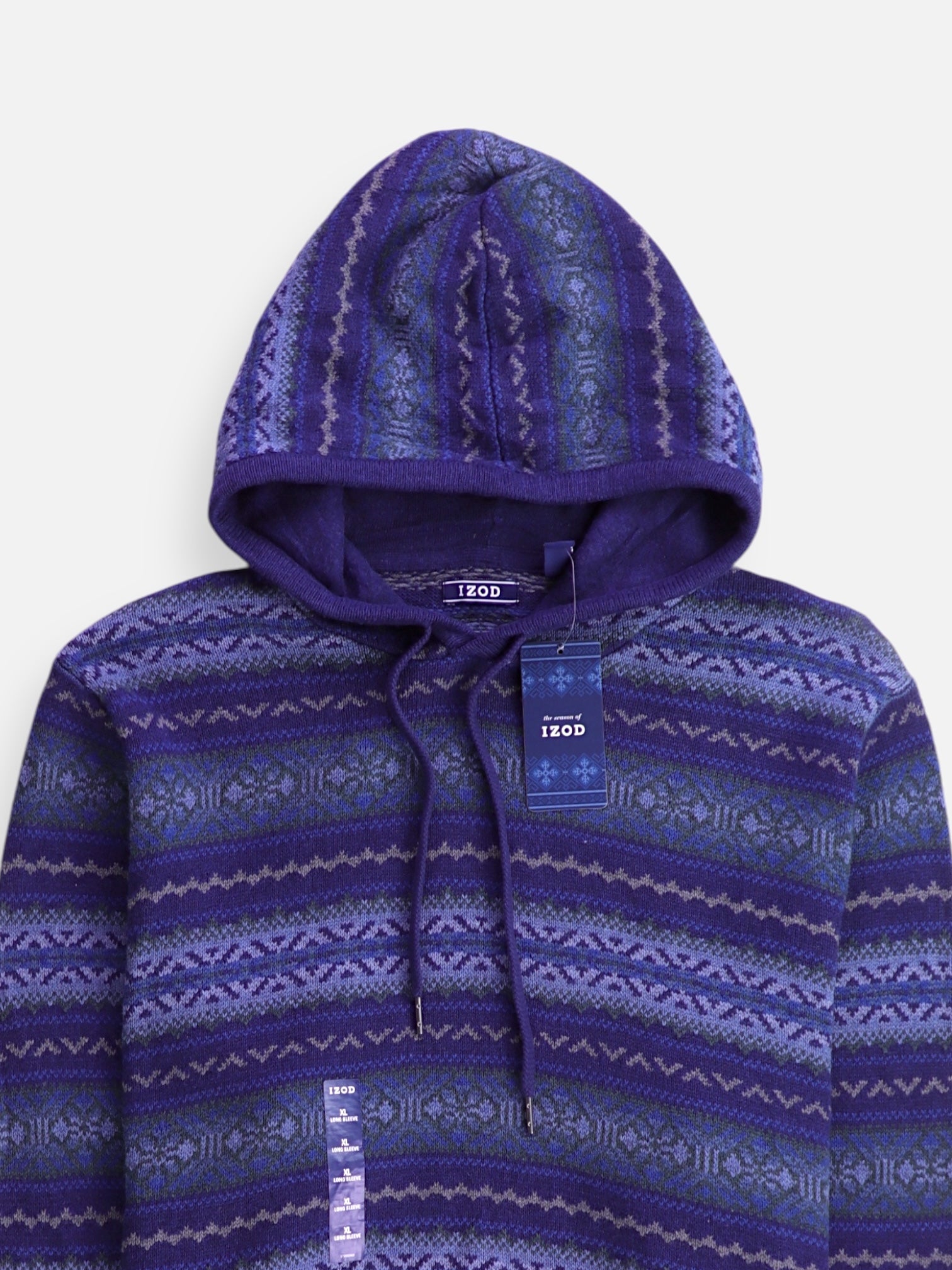Izod Sudadera Hoodie Basic - Hombre - XL