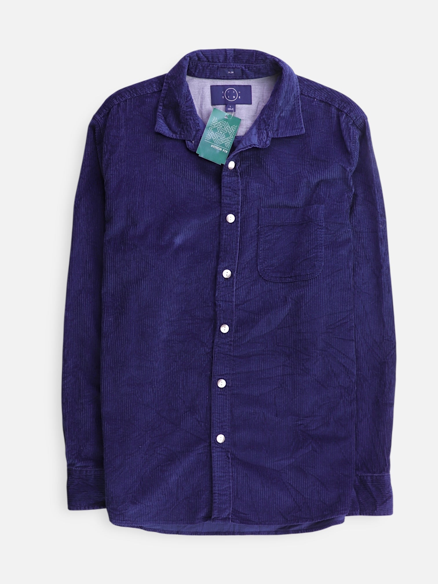Camisa Corduroy - Hombre - Large