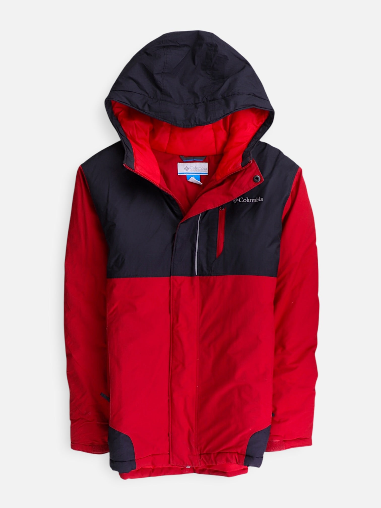 Columbia Chaqueta Impermeable Color Block - Niño - Large - 14-16Y (Años)