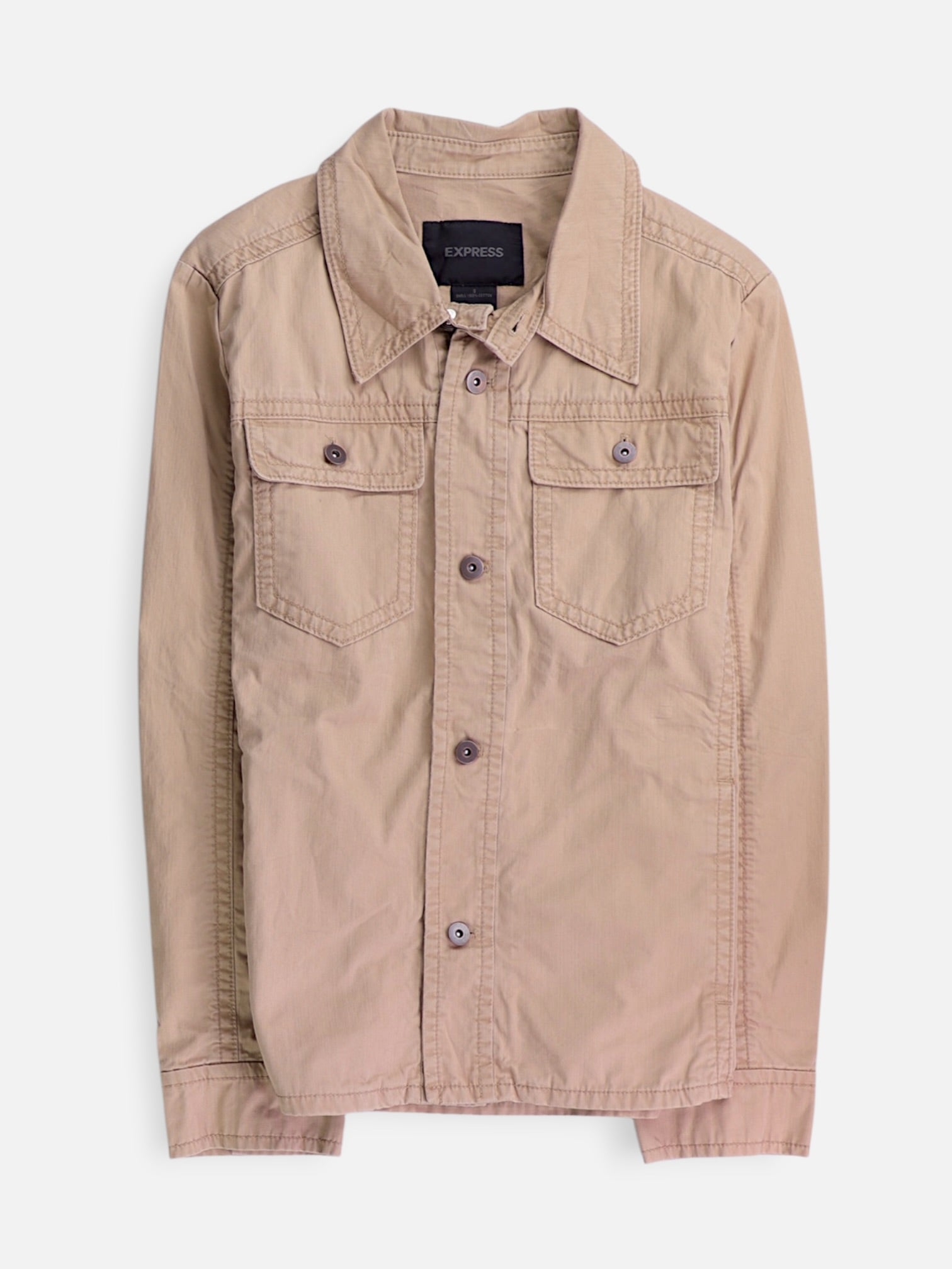 EXPRESS Chaqueta Sobrecamisa Basic - Hombre - Small