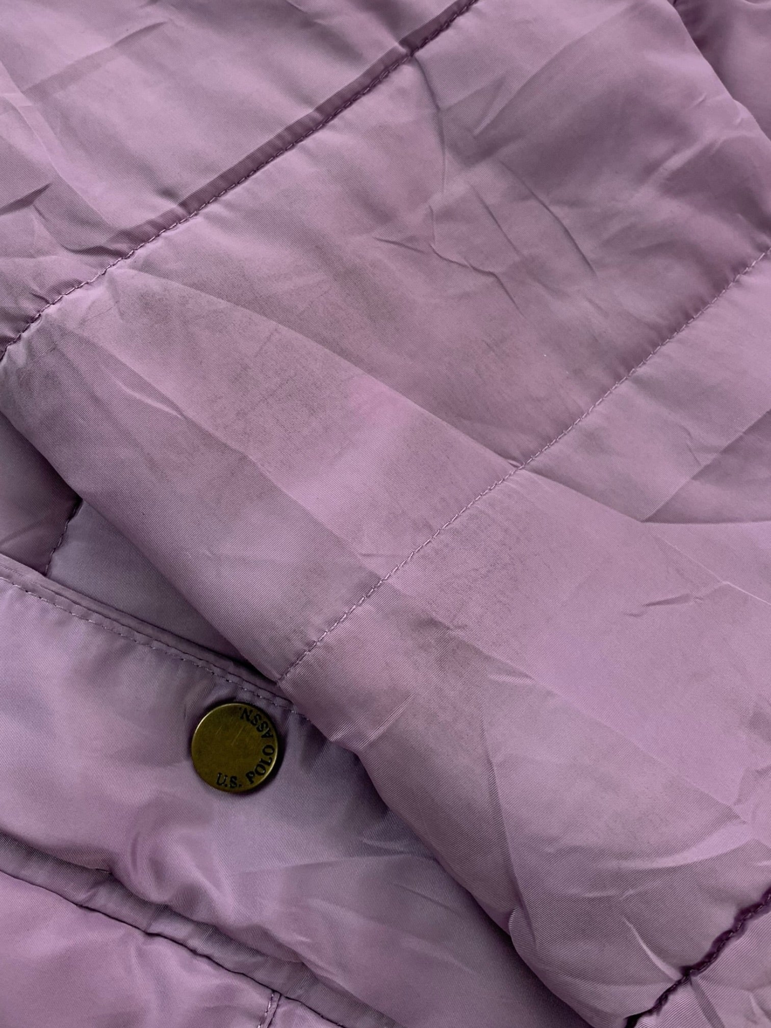 US Polo ASSN Chaqueta Puffer Impermeable - Mujer - Medium
