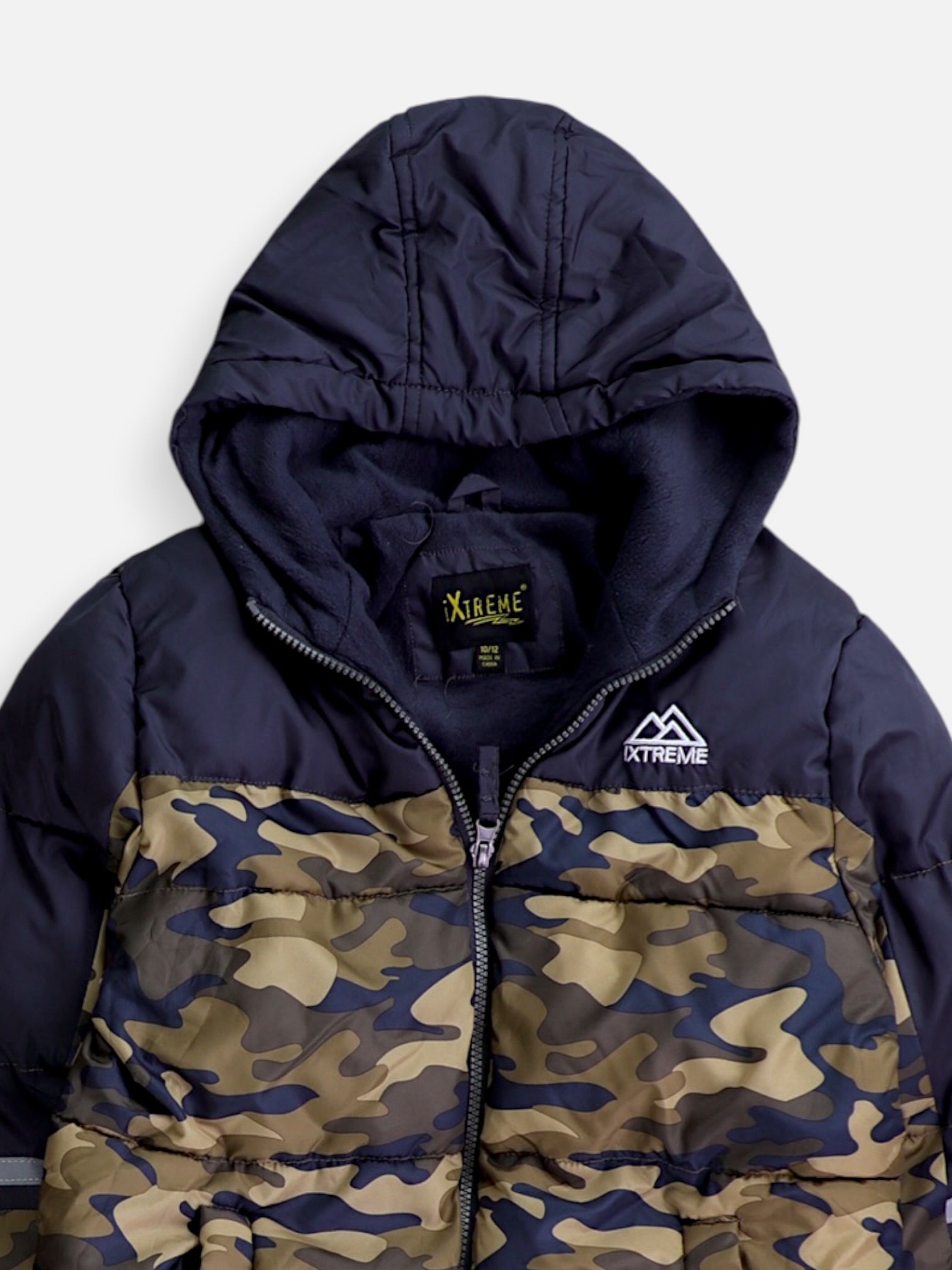 Chaqueta Puffer Militar - Niño - N/A - 10-12Y (Años)