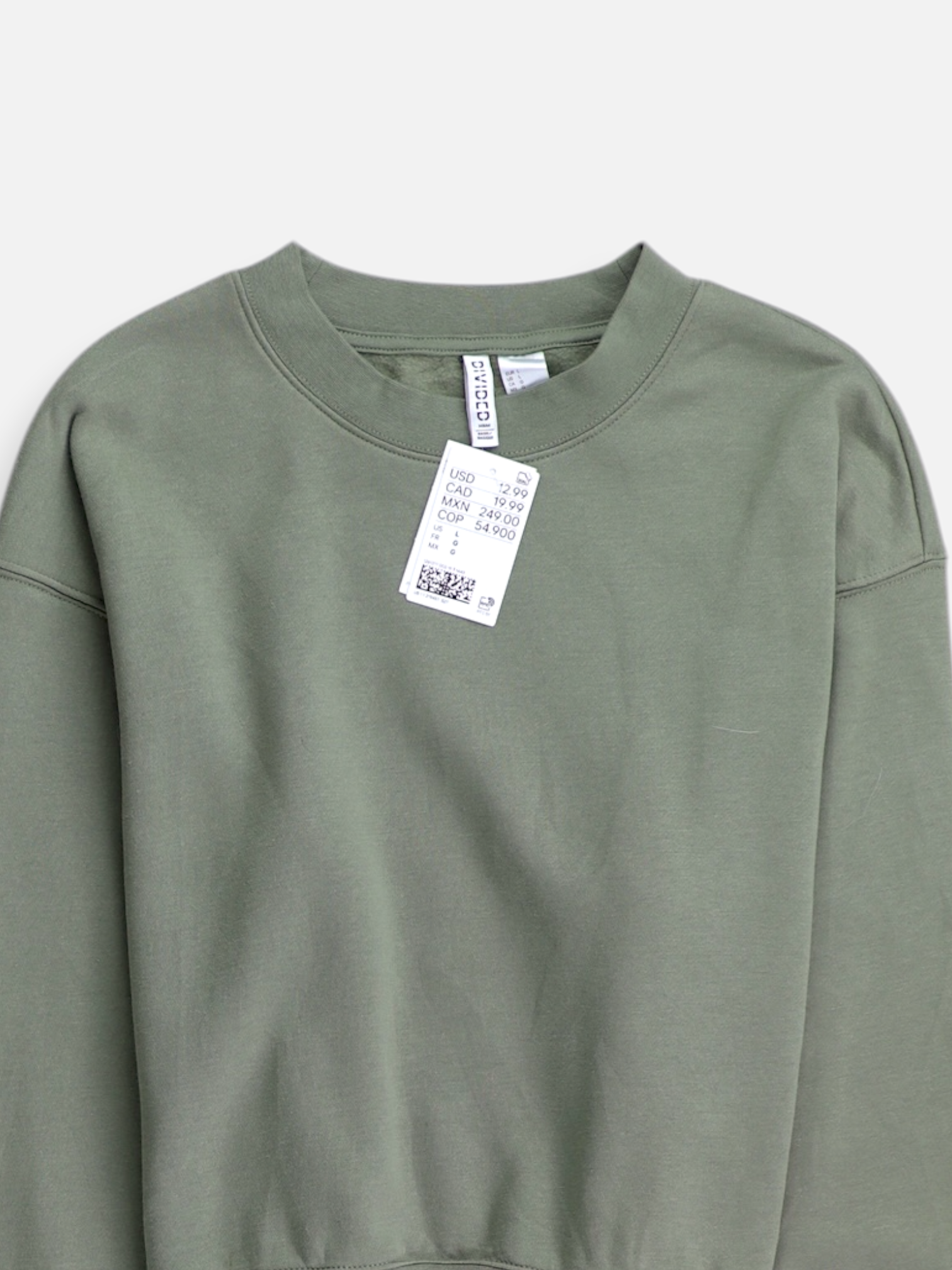 H&M Sudadera Sweatshirt Basic - Mujer - Large