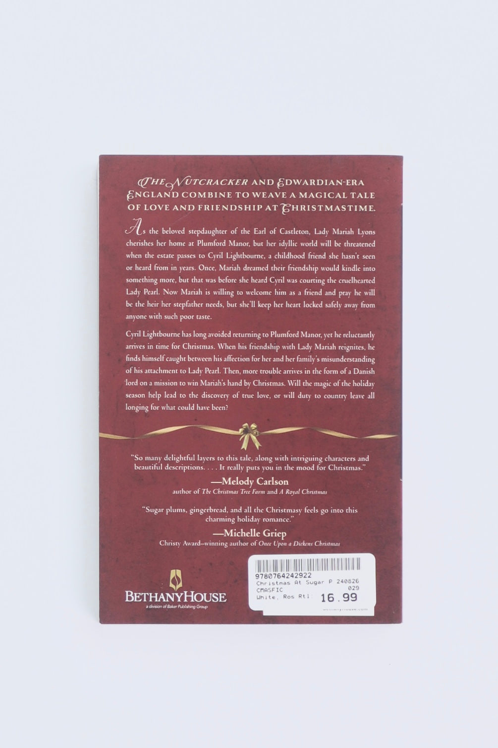 Libro CHRISTMAS AT SUGAR PLUM MANOR  by ROSEANNA M. WHITE