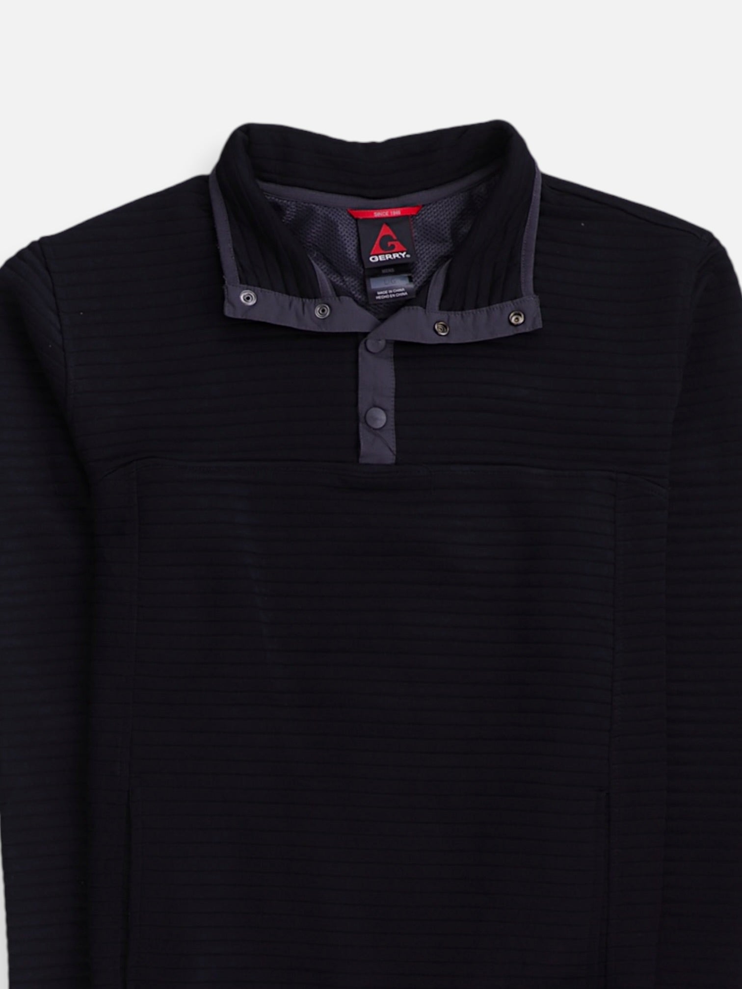 GERRY Sudadera Fleece Deportivo - Hombre - Large