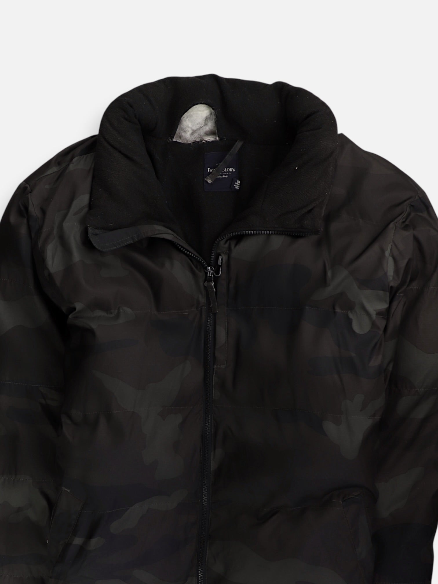 Chaqueta Puffer Militar - Hombre - XL