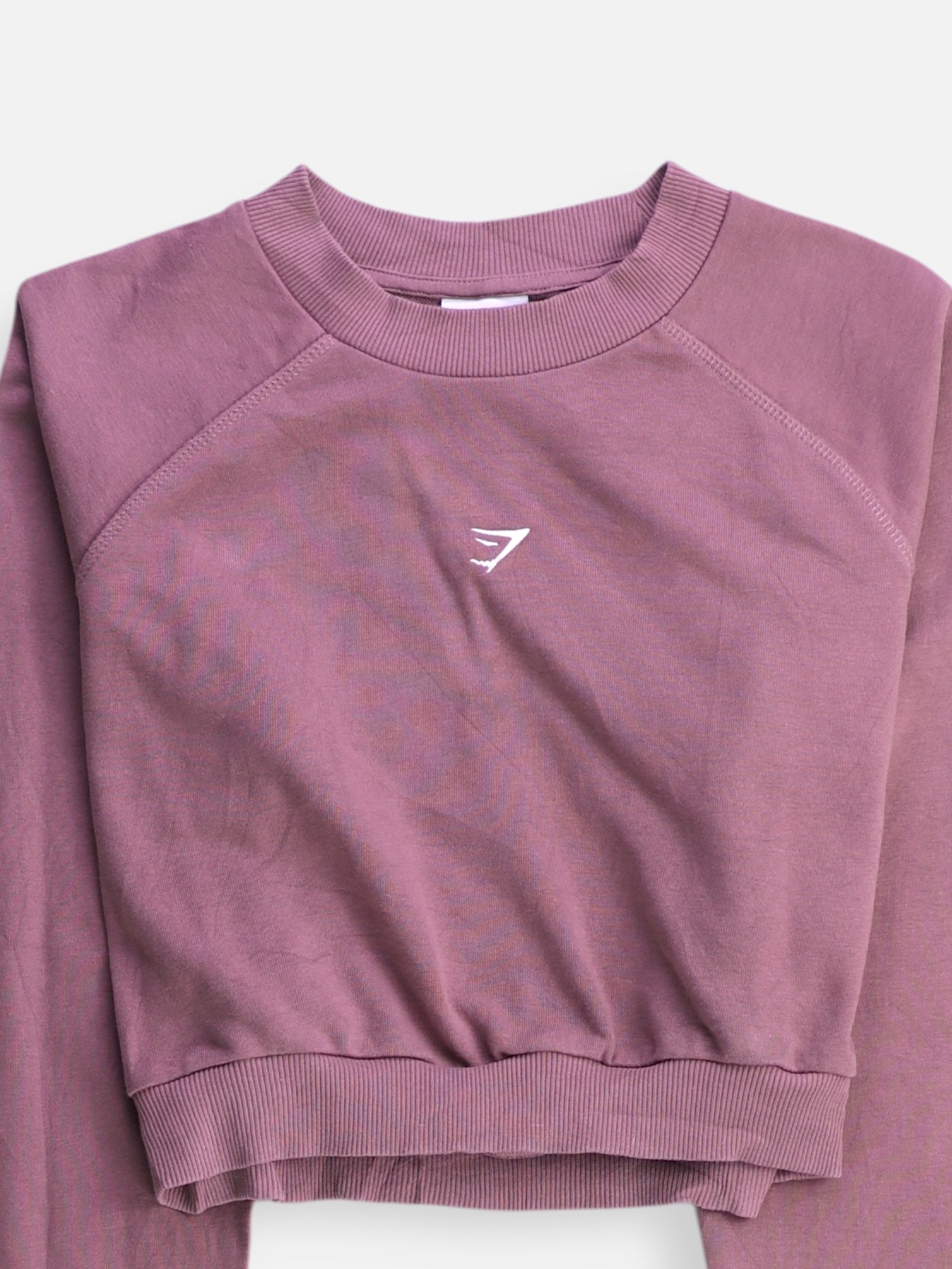 GYMSHARK Sudadera Sweatshirt Crop Top - Mujer - Small