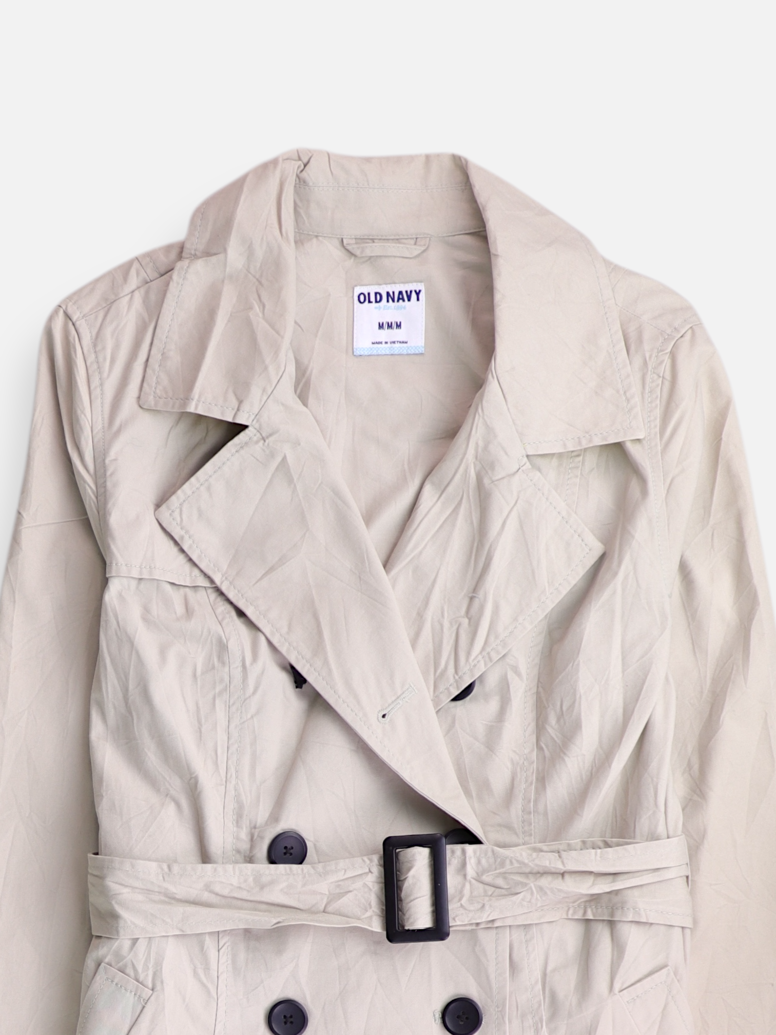 Old Navy Abrigo Trench Coat Casual - Mujer - Medium