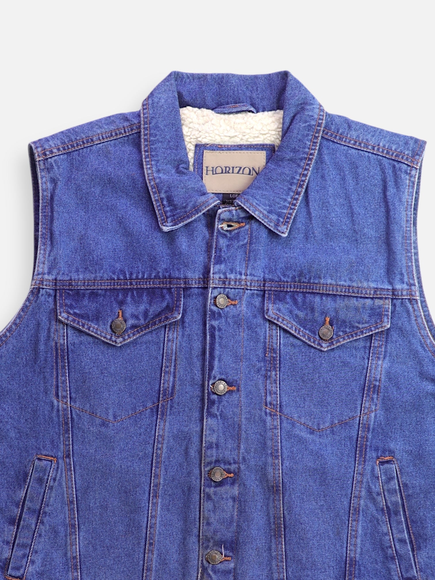 Chaleco Denim - Hombre - Large