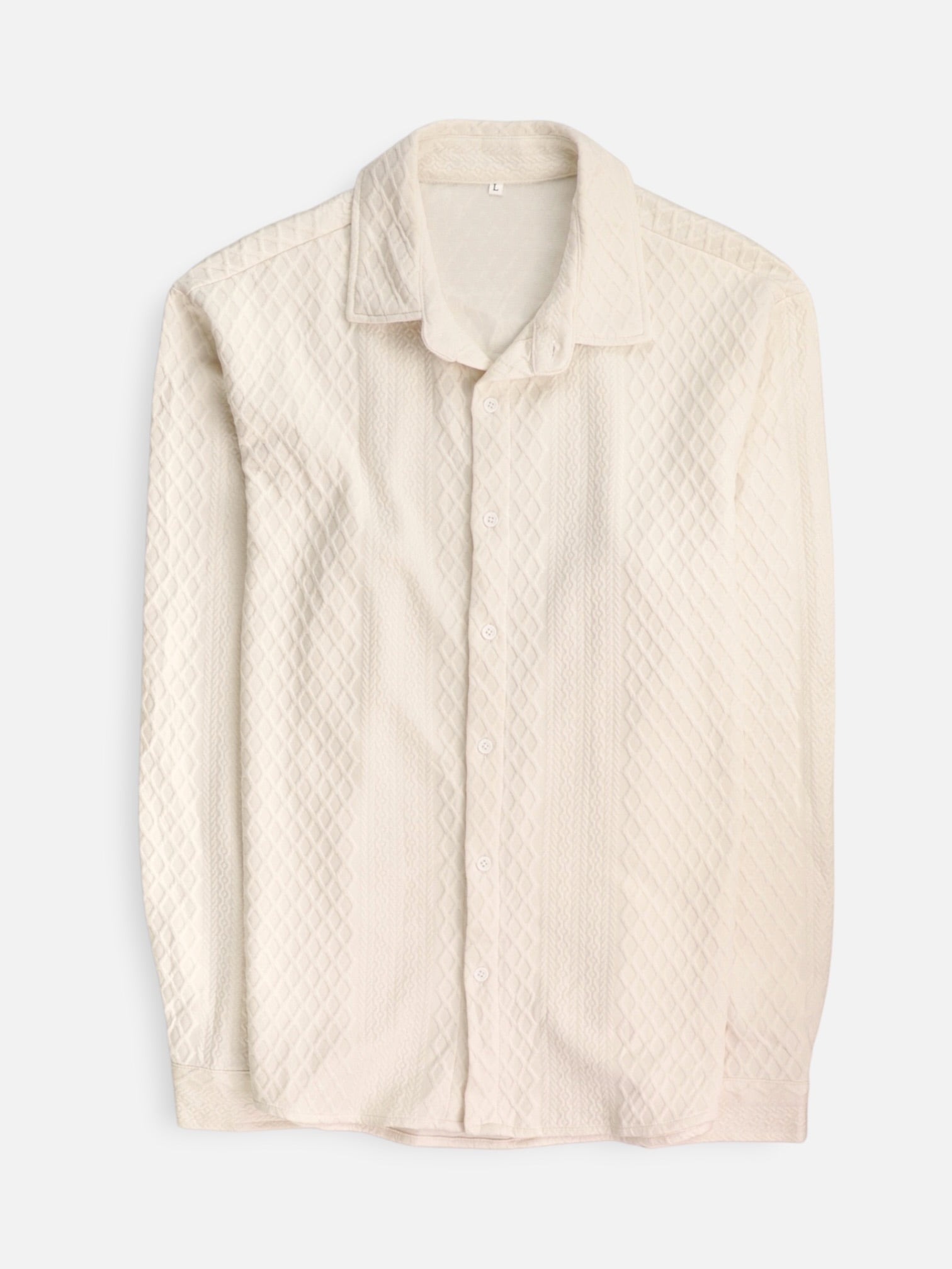 Camisa Casual - Hombre - Large