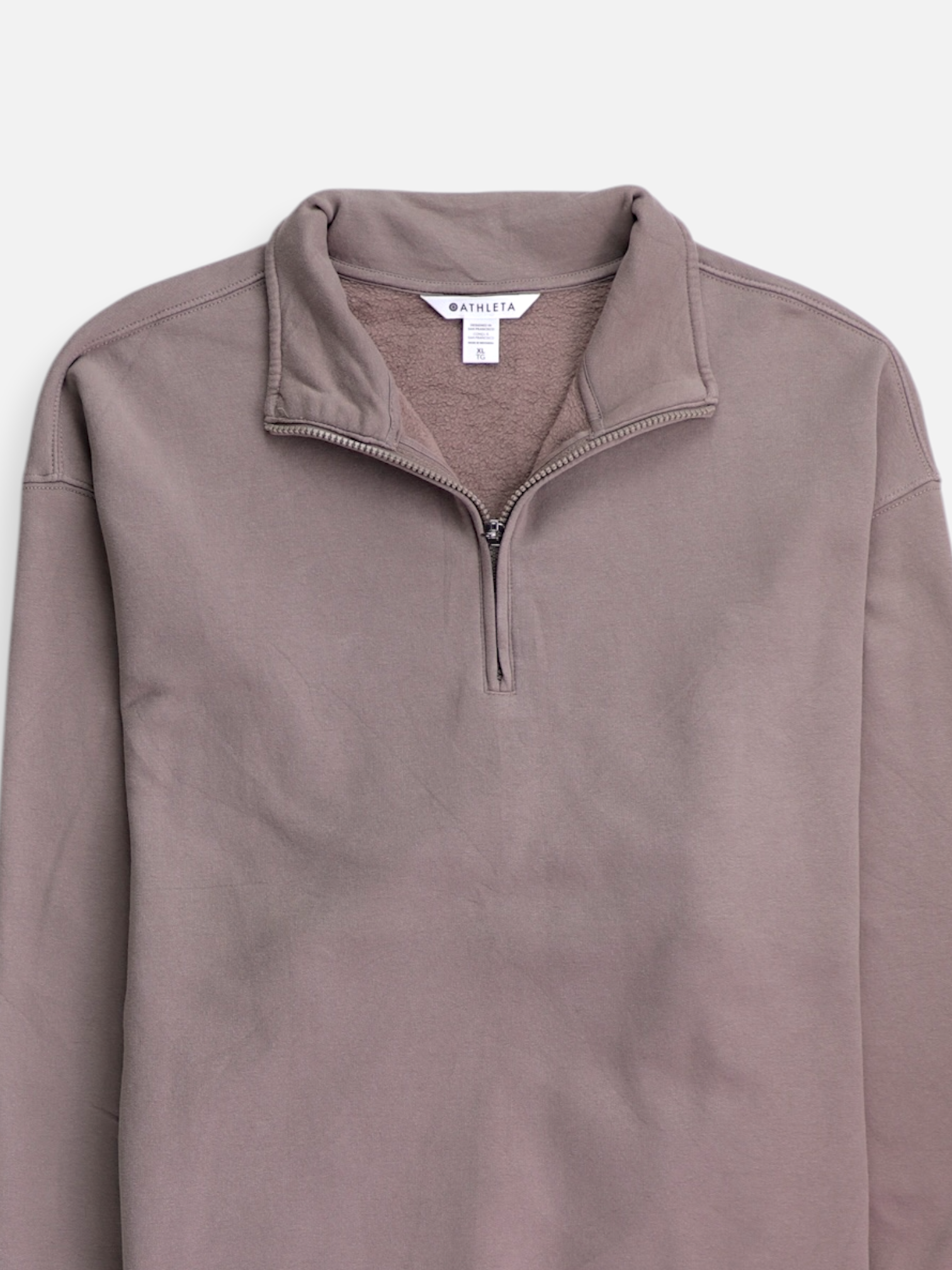 ATHLETA Sudadera Fleece Basic - Hombre - XL