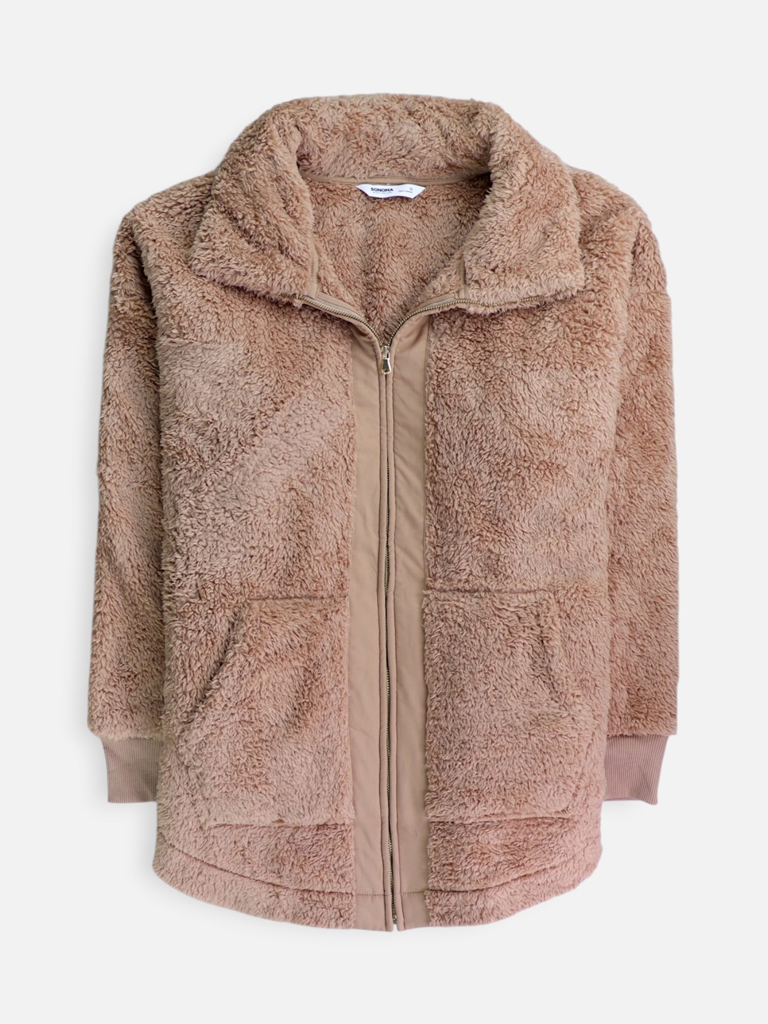 SONOMA Sueter Fleece Teddy - Mujer - 1xl