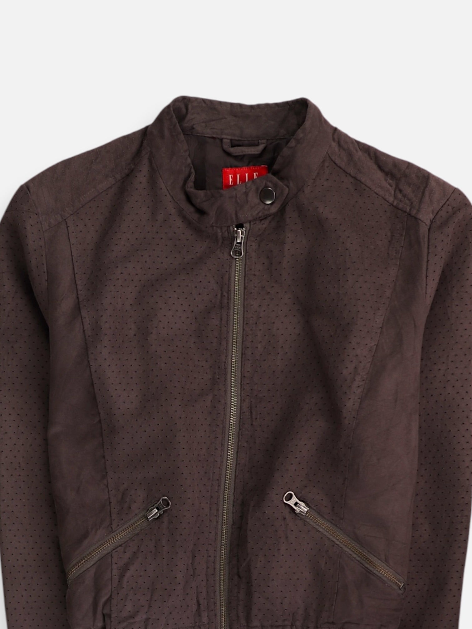 ELLE Chaqueta Suede Basic - Mujer - Large