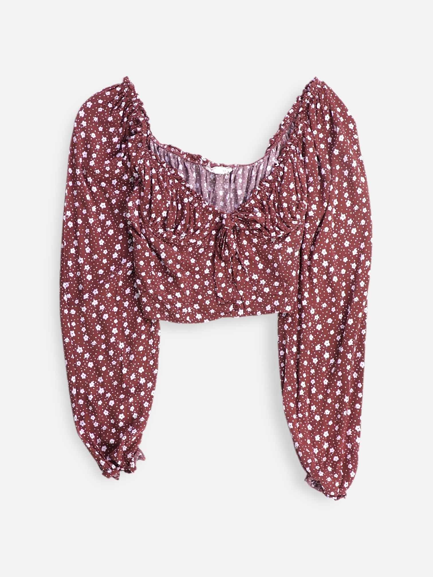 Blusa Crop Top - Mujer - Small