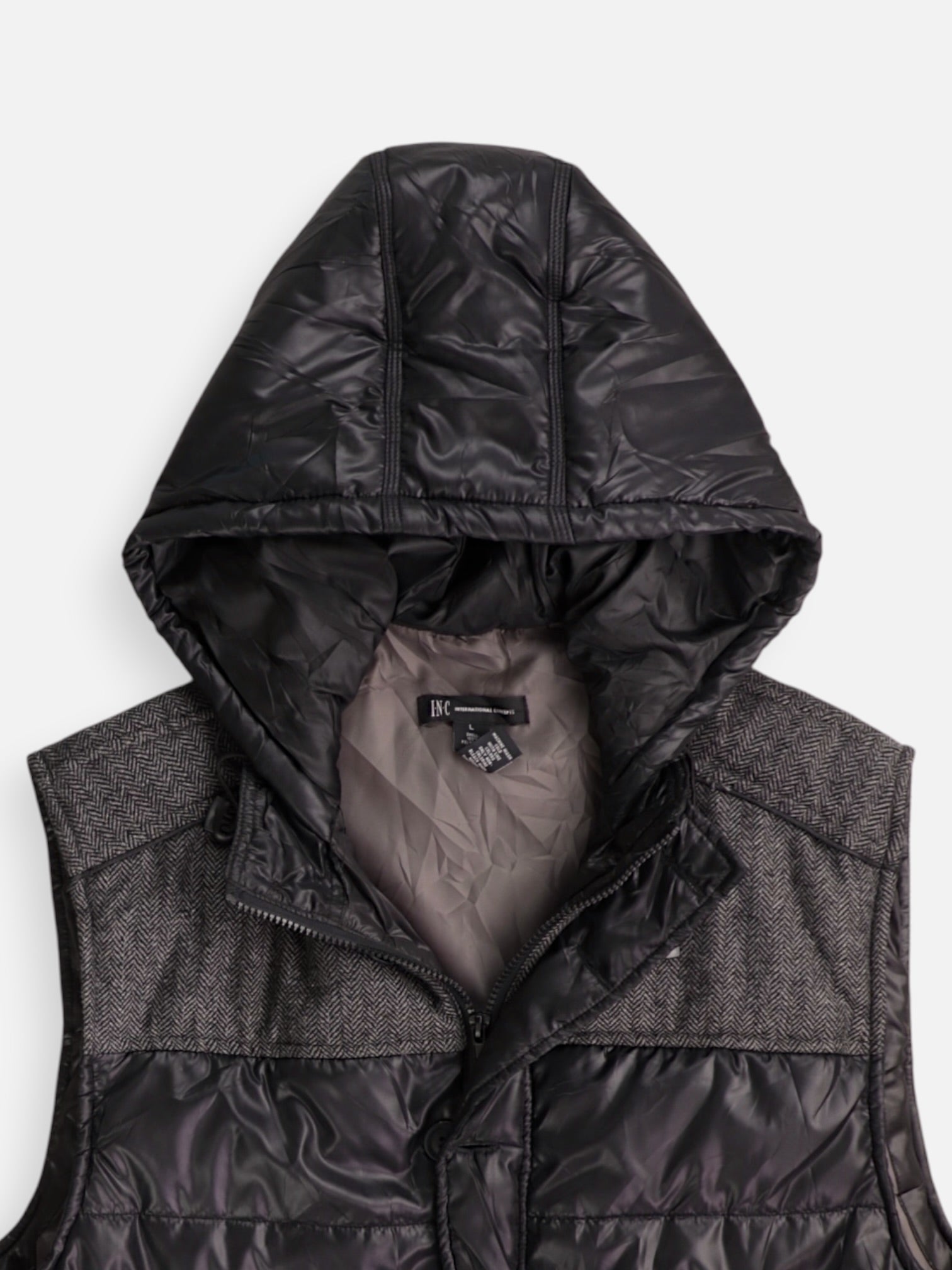 I.N.C Chaleco Puffer - Hombre - Large