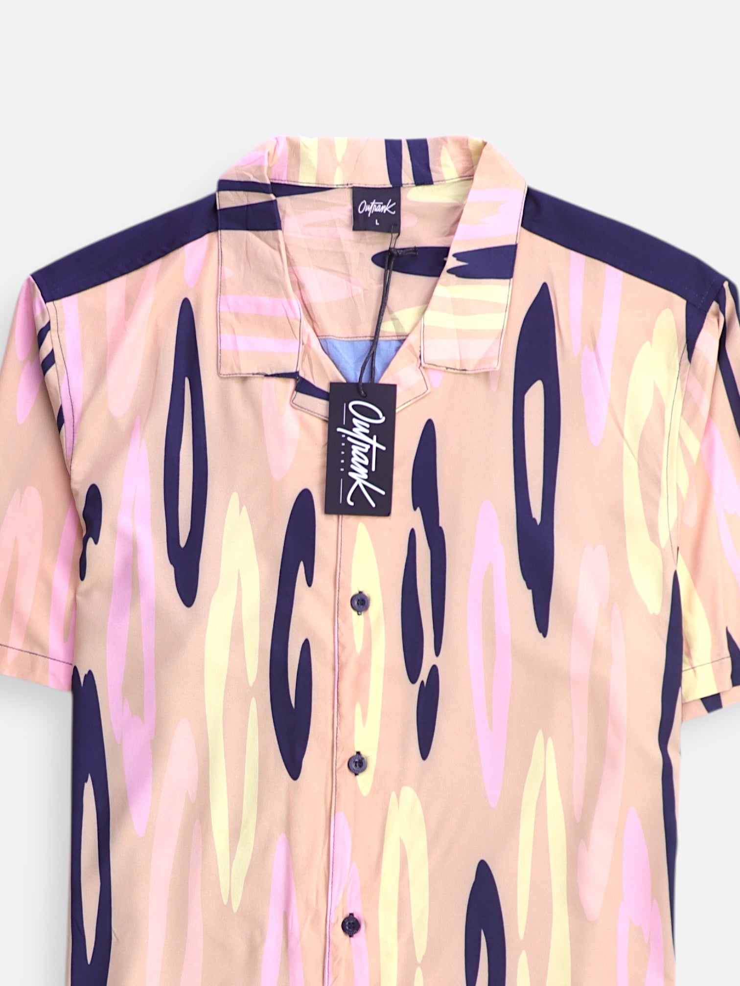 Camisa Casual - Hombre - Large