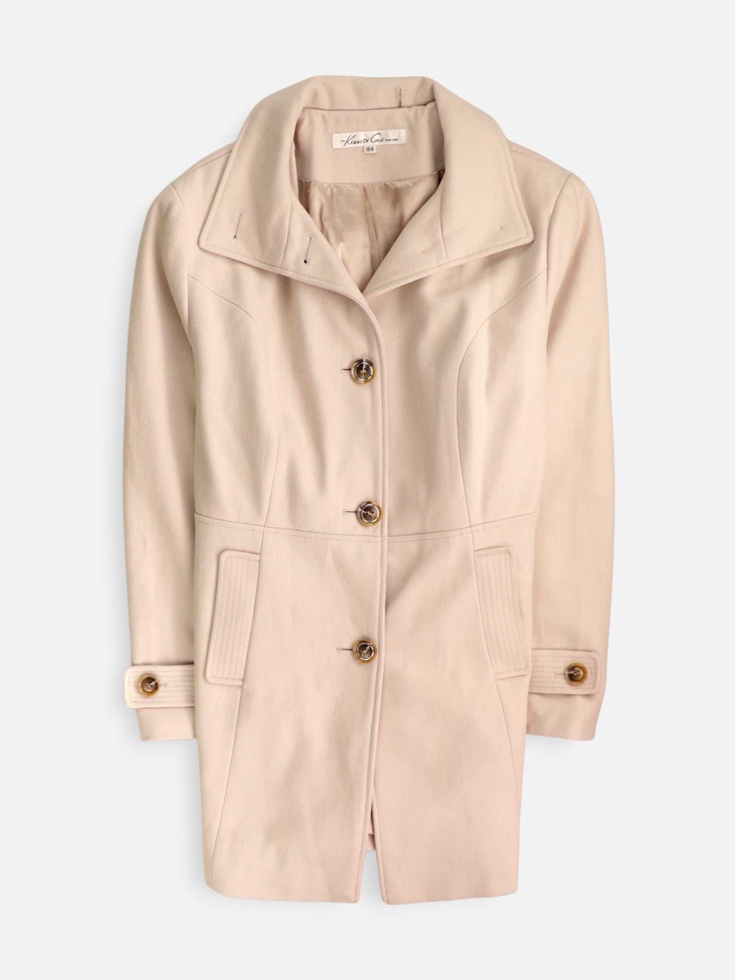 Kenneth Cole Chaqueta Casual Basic - Mujer - 16W
