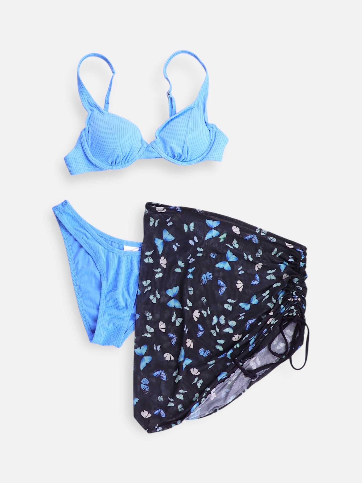 Xhilaration Traje de Verano 3 Piezas - Mujer - Small