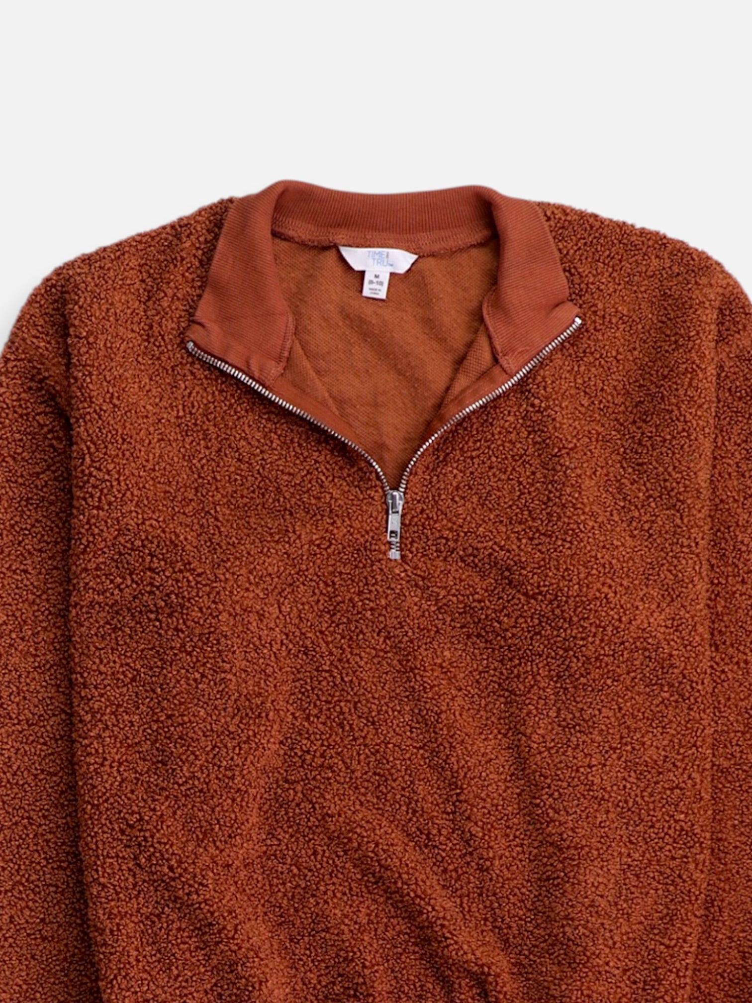 TIME THRU Sueter Fleece Casual - Mujer - Medium