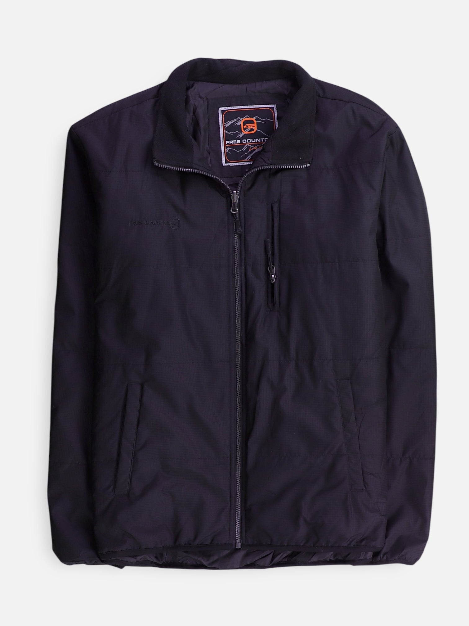 FREE COUNTY Chaqueta Casual Impermeable - Hombre - Large