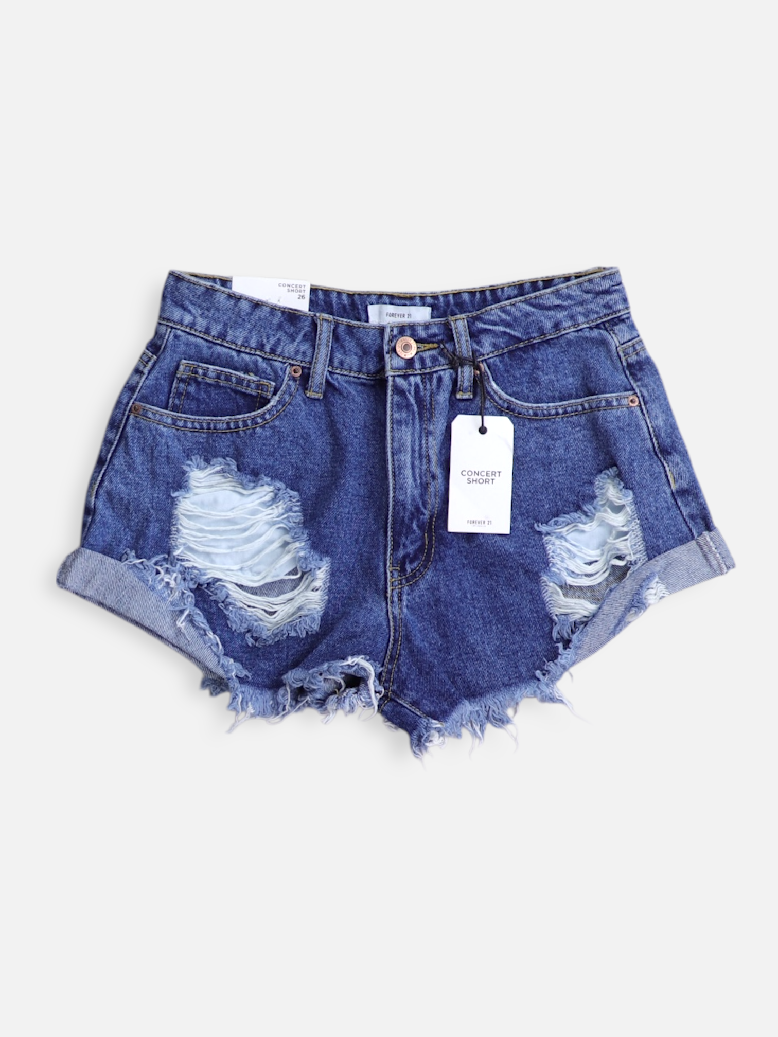 Forever 21 Shorts Denim - Mujer - 26'