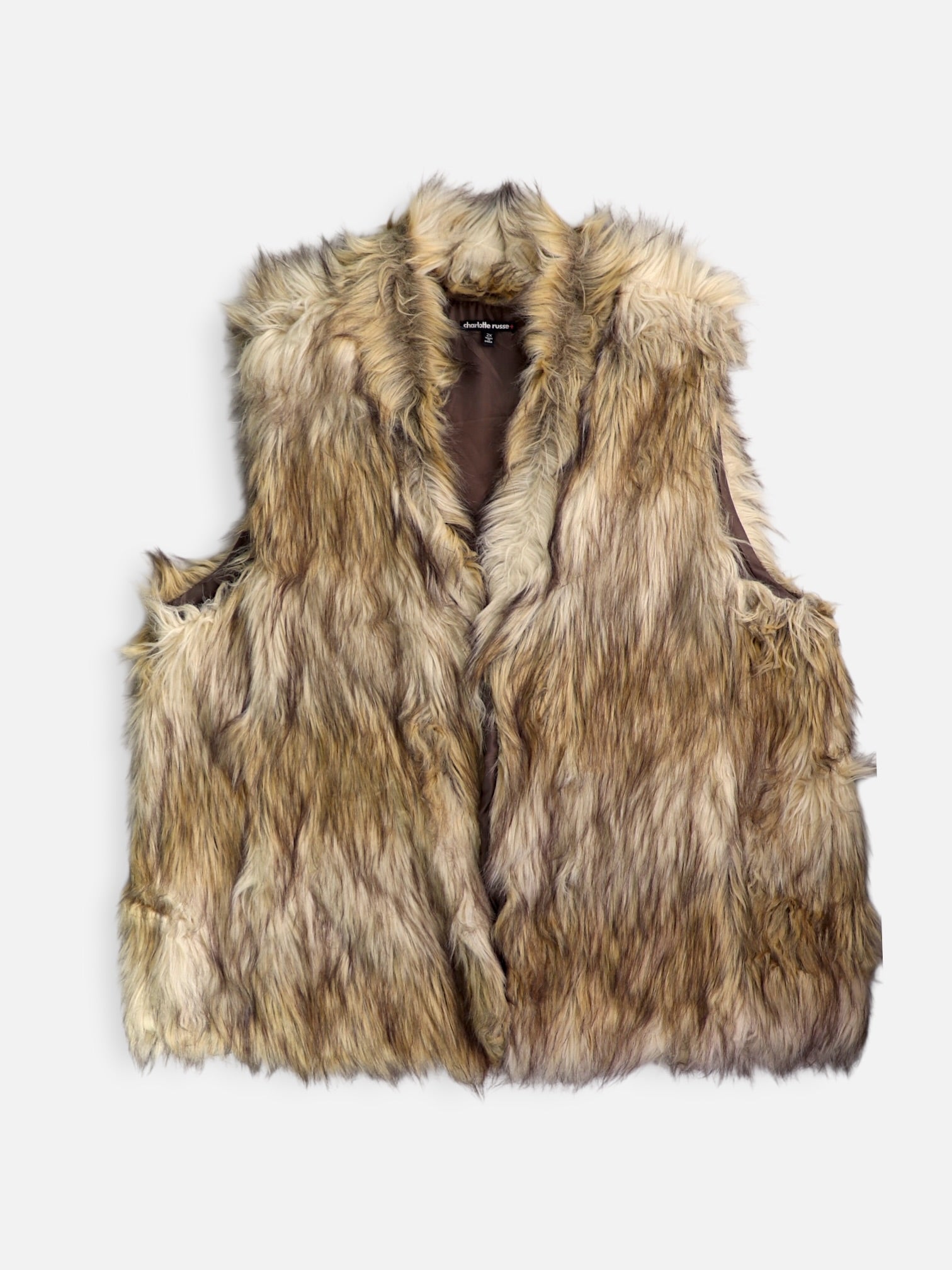 Charlotte Russe  Chaleco Teddy - Mujer - 2XL