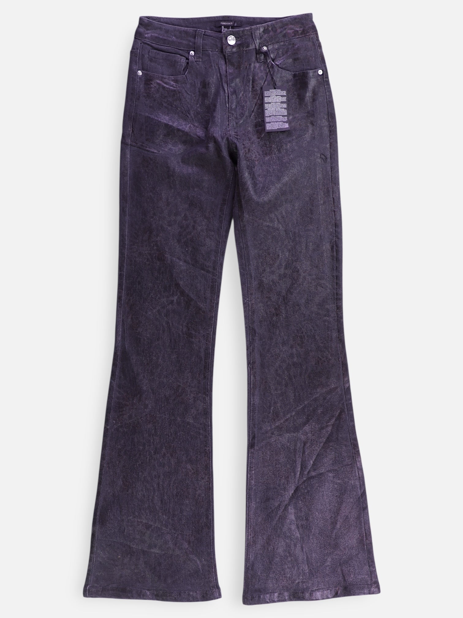 Forever 21 Jean Flare Fit Denim - Mujer - Small