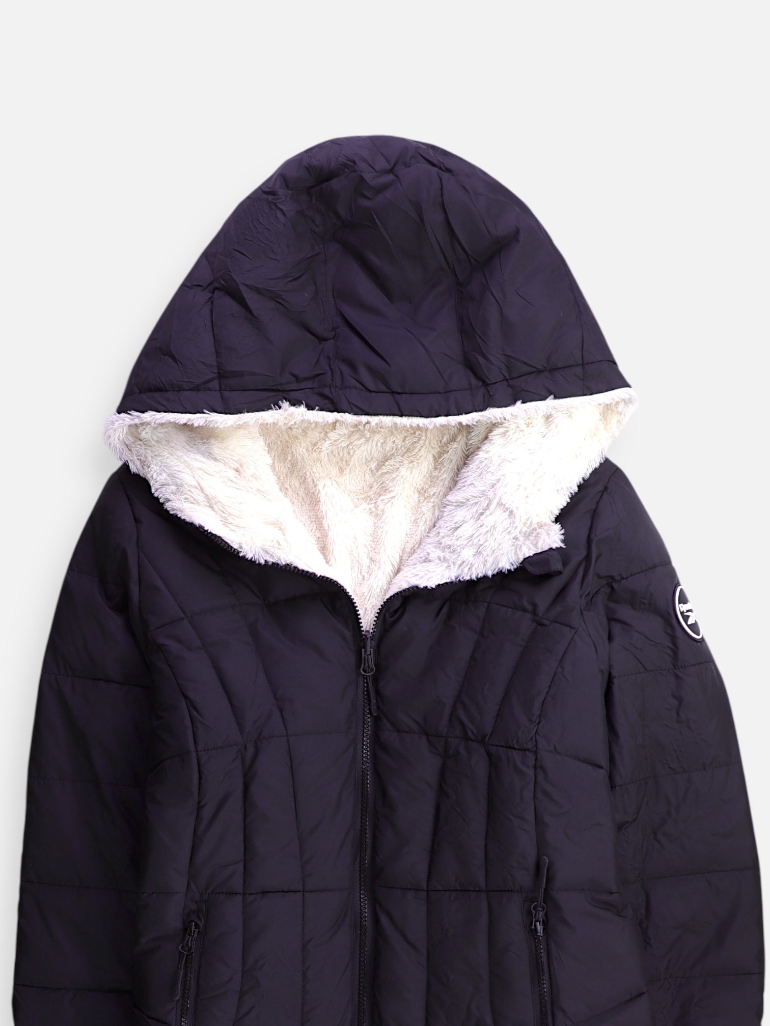 Reebok Chaqueta Puffer Reversible - Mujer - Medium