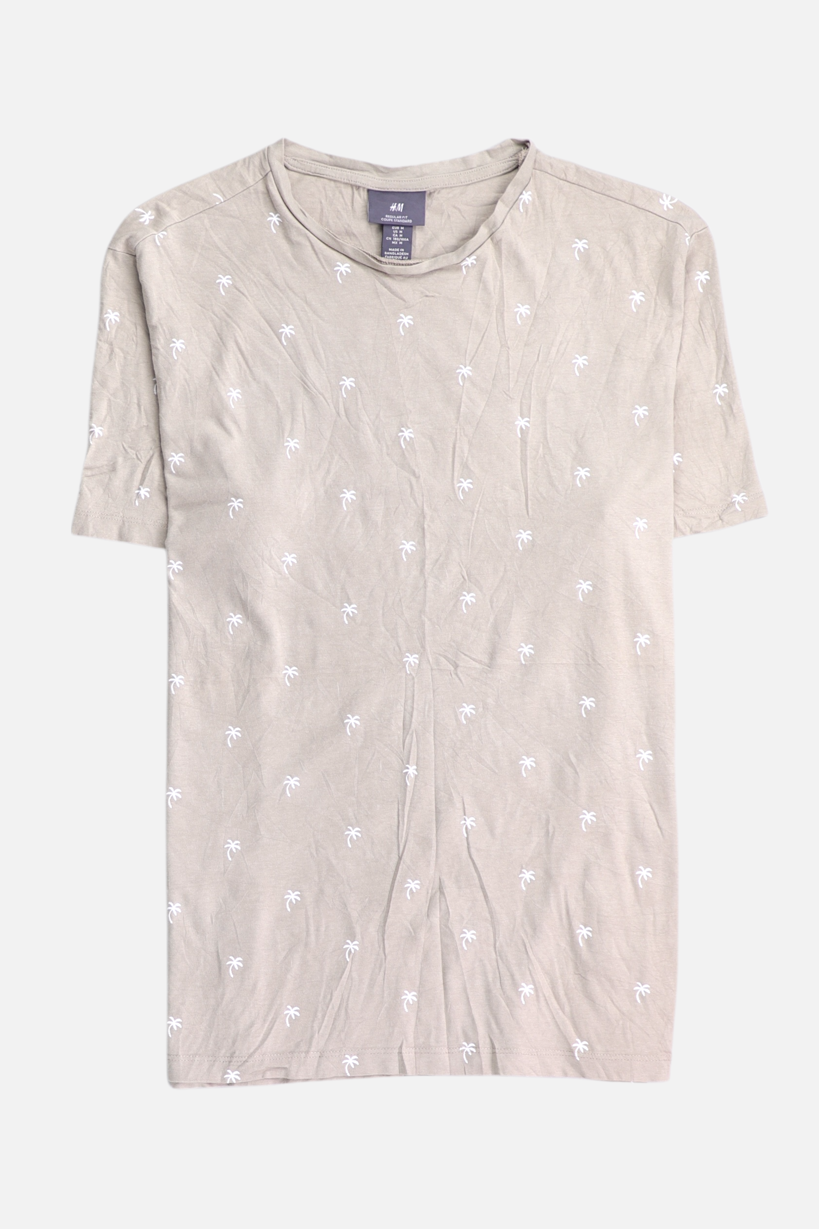H&M Camiseta Basic - Hombre - Medium