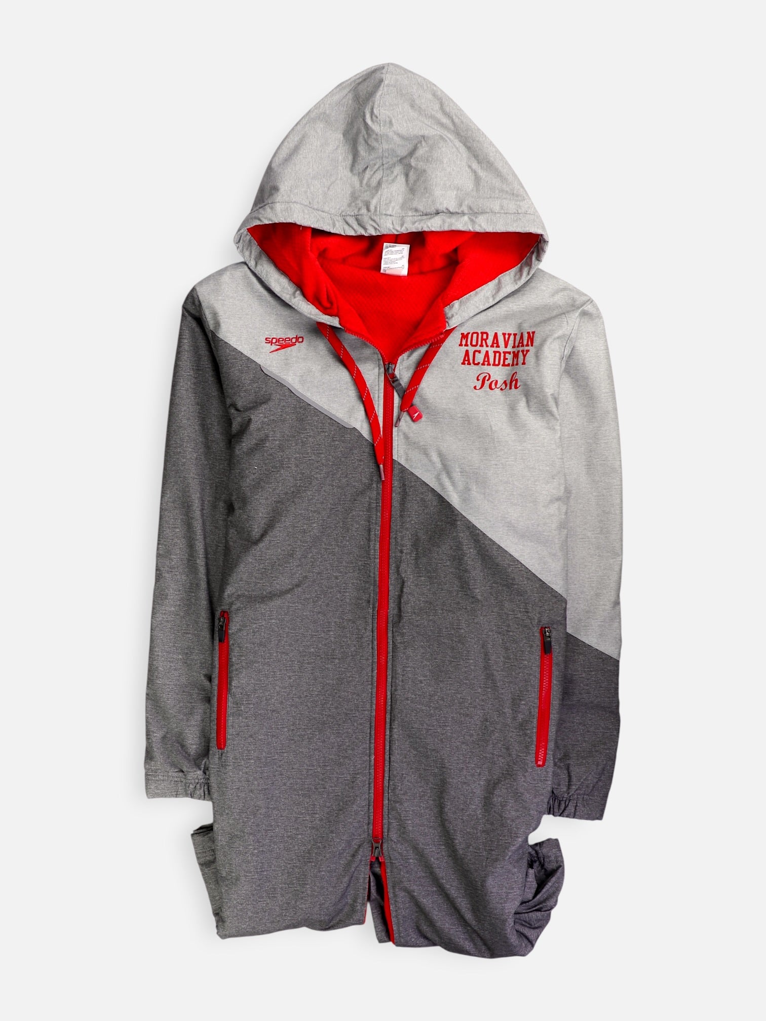 Speedo Sudadera Hoodie Color Block - Hombre - Small