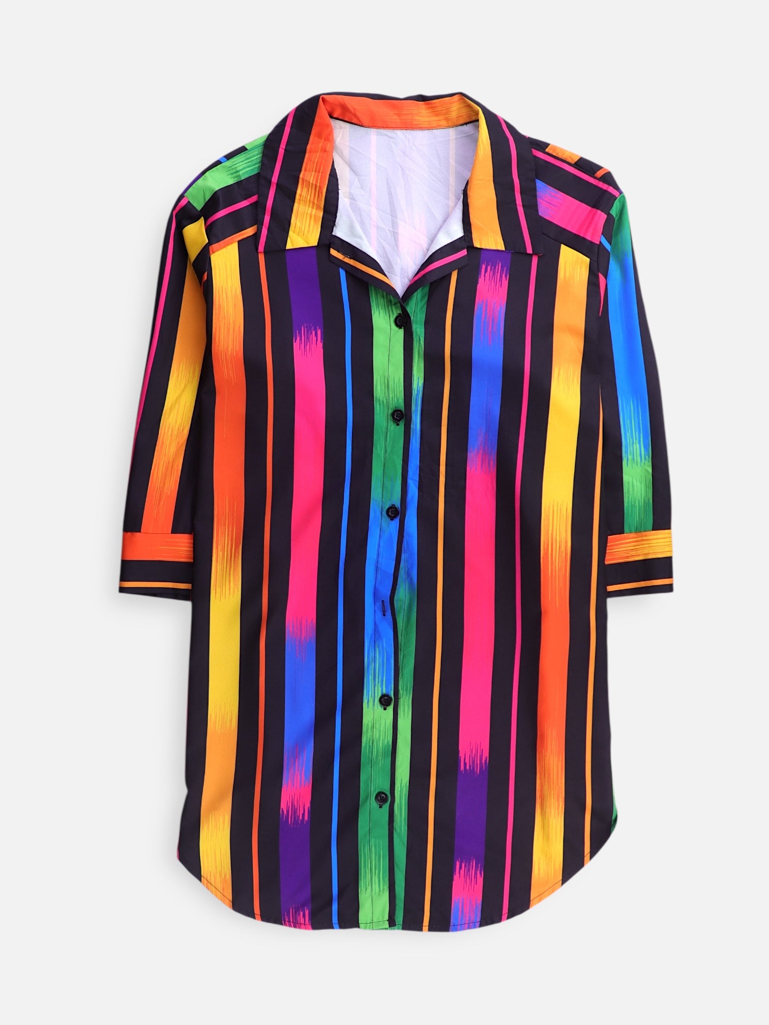 SHEIN Blusa Color Block - Mujer - Medium