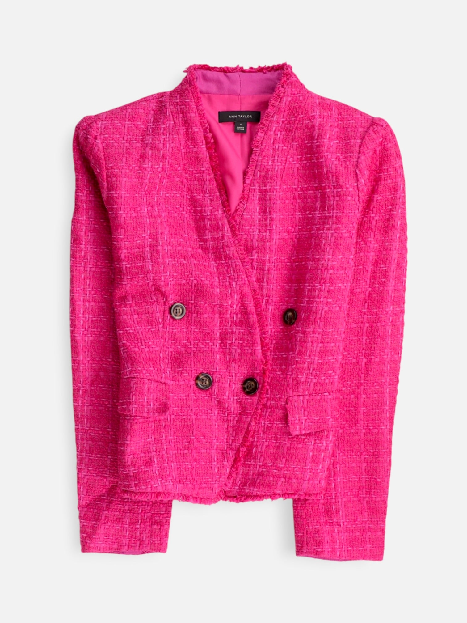 ANN TAYLOR Chaqueta Casual Basic - Mujer - 4