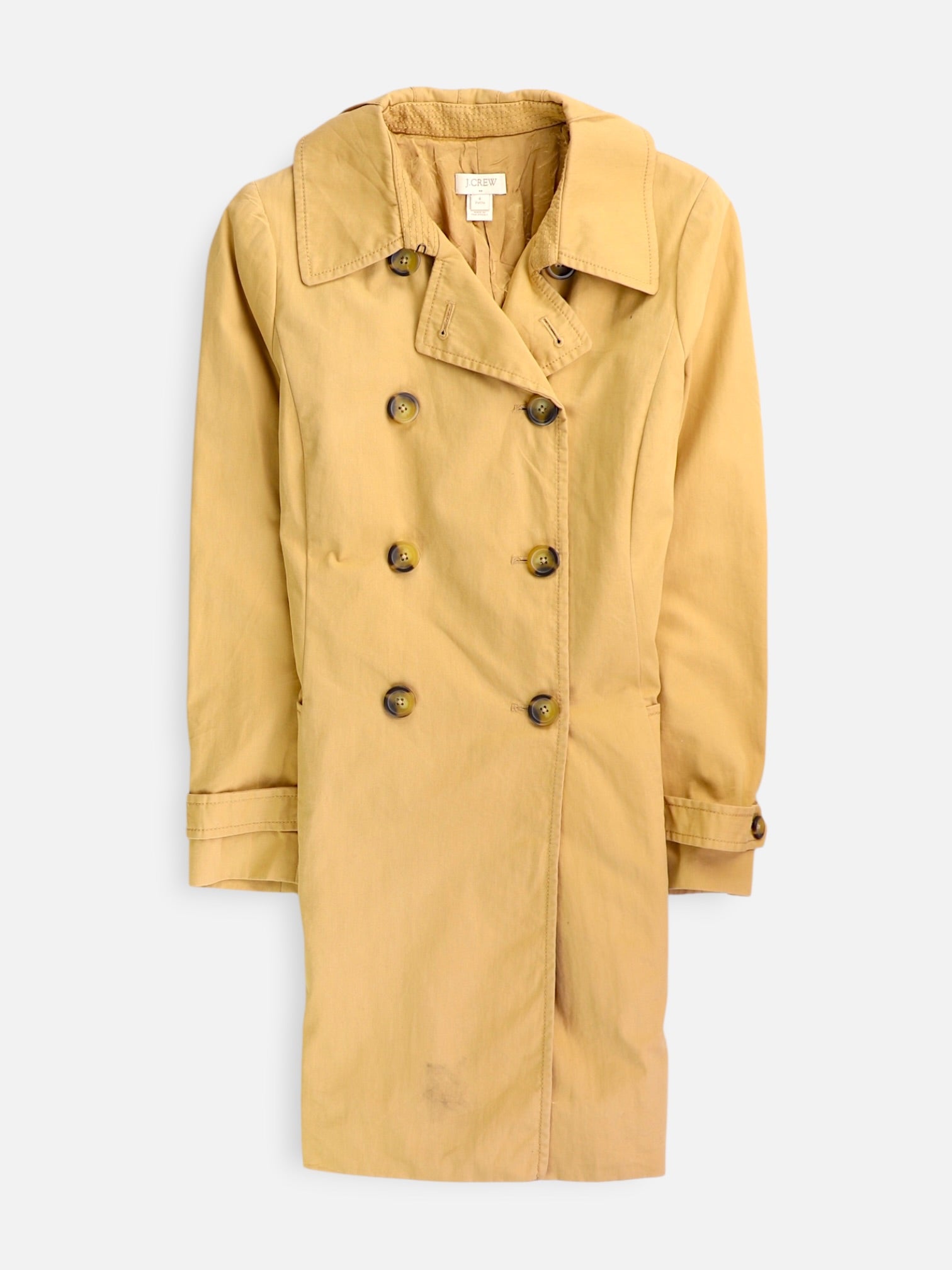 J CREW Abrigo Donble breasted trench Casual - Mujer - 4