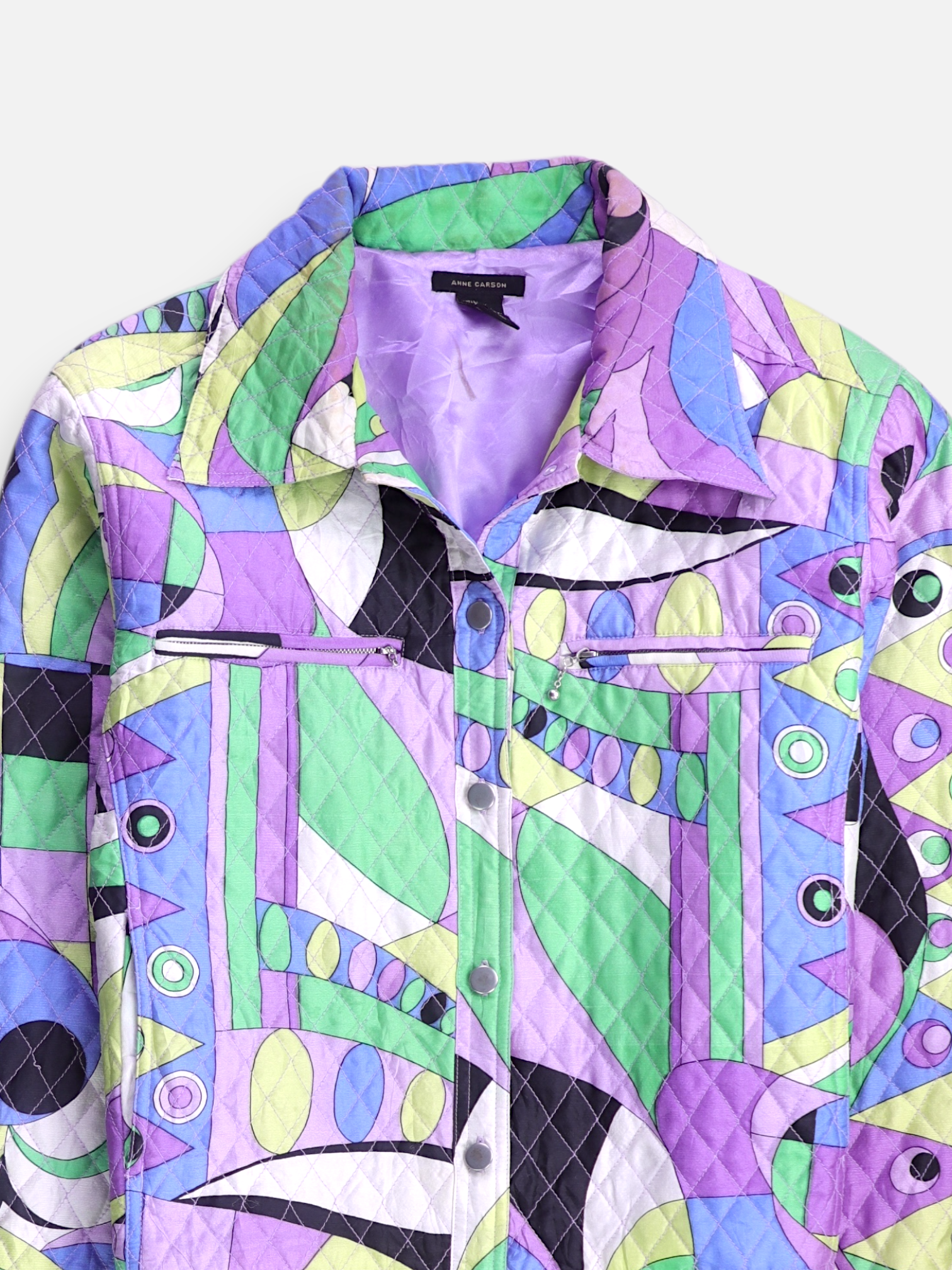 Chaqueta Casual Color Block - Mujer - Medium