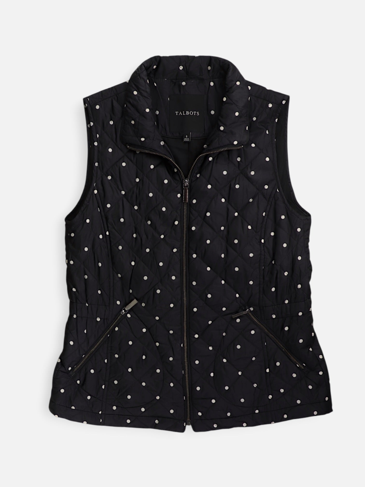 TALBOTS Chaleco Impermeable - Mujer - Small
