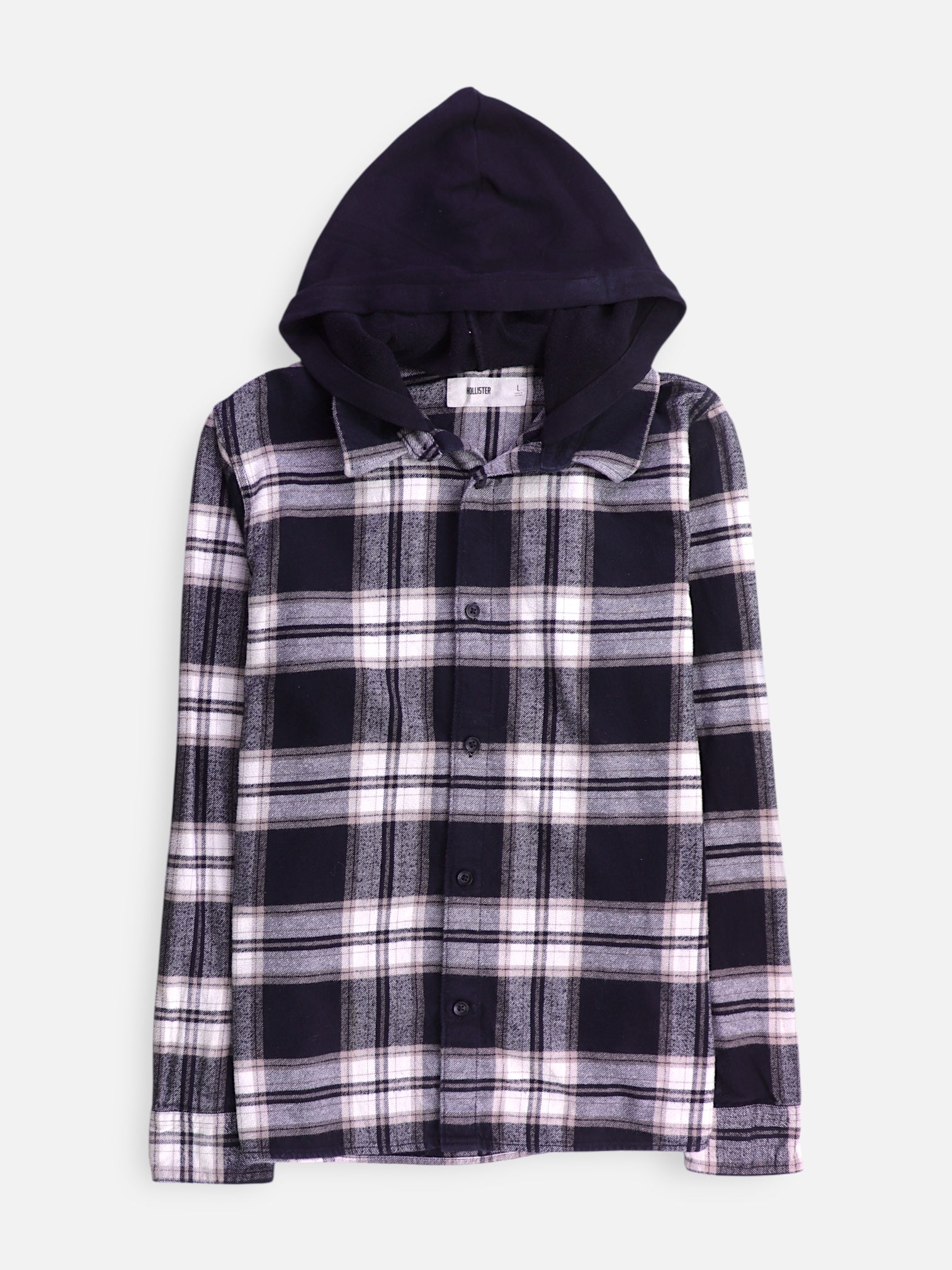 Hollister Chaqueta Sobrecamisa Basic - Hombre - Large