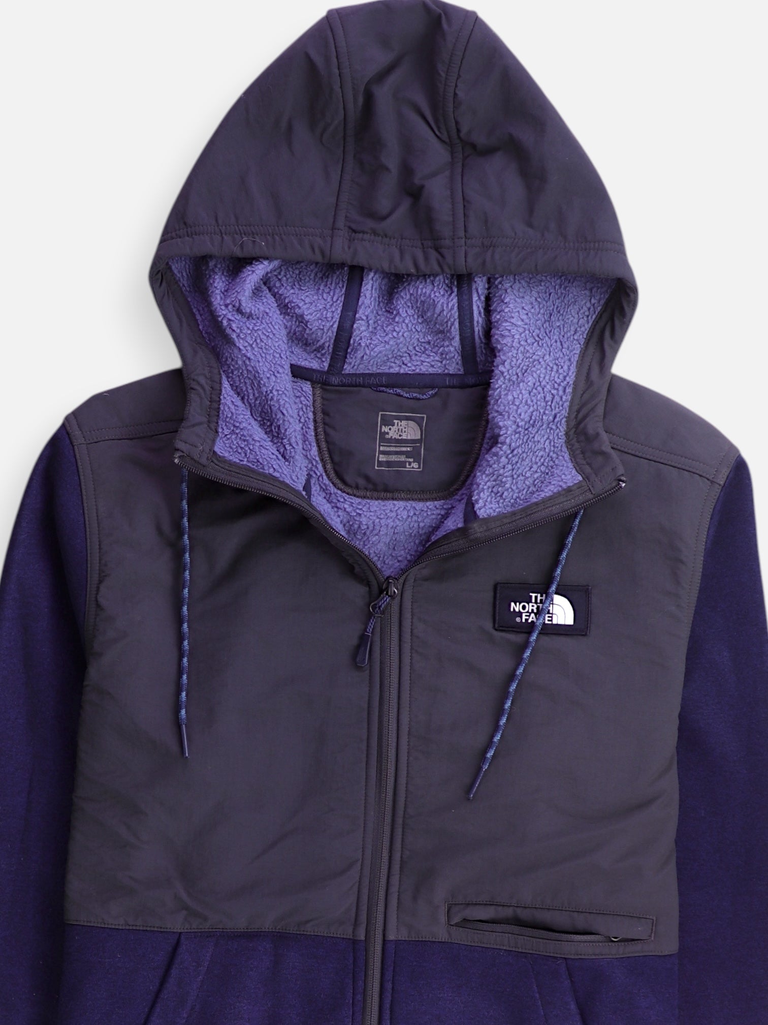 The North Face Sudadera Hoodie Color Block - Hombre - Large